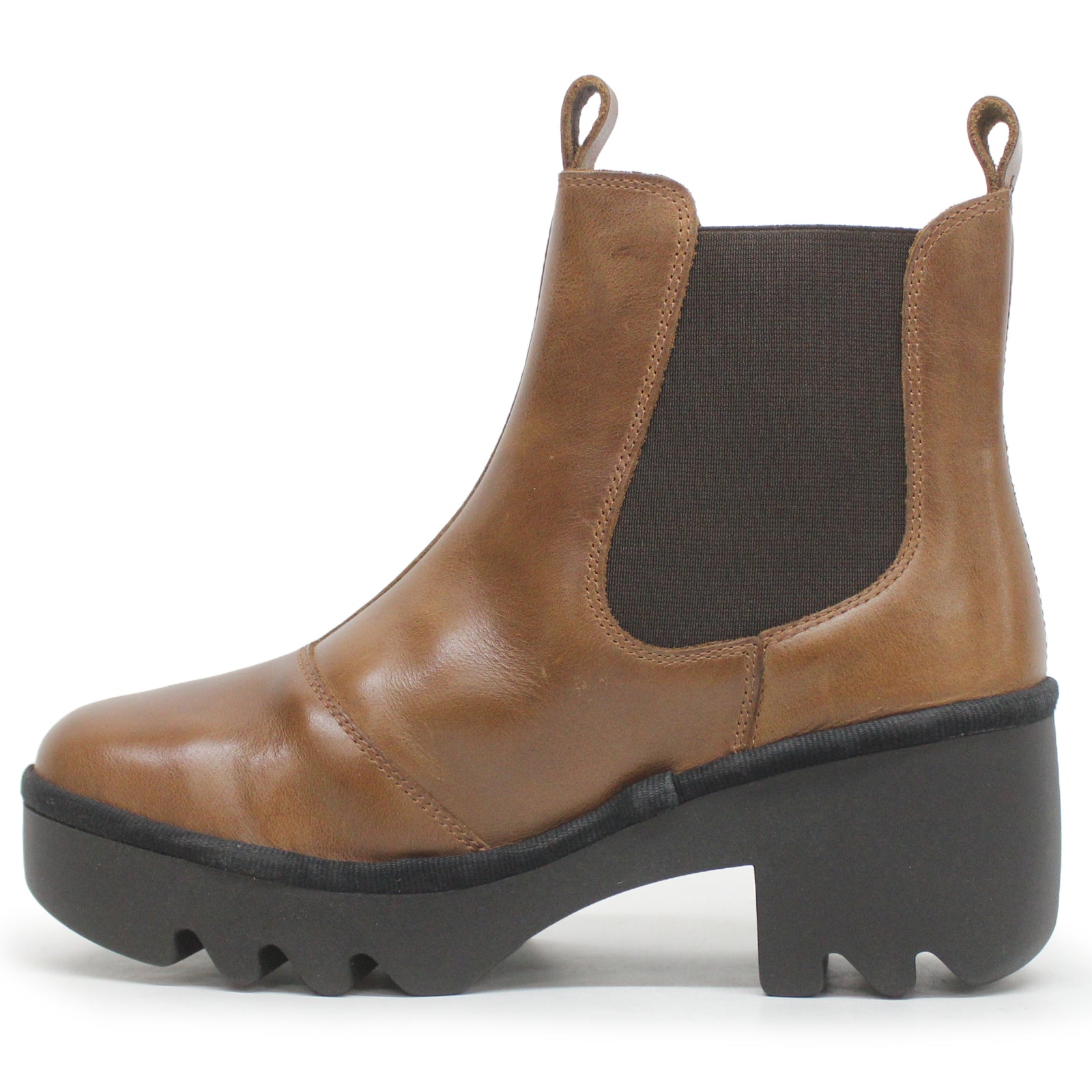 Fly London TRIG514FLY P501514002 Rug Leather Womens Boots - Mid Brown - 39#color_mid brown