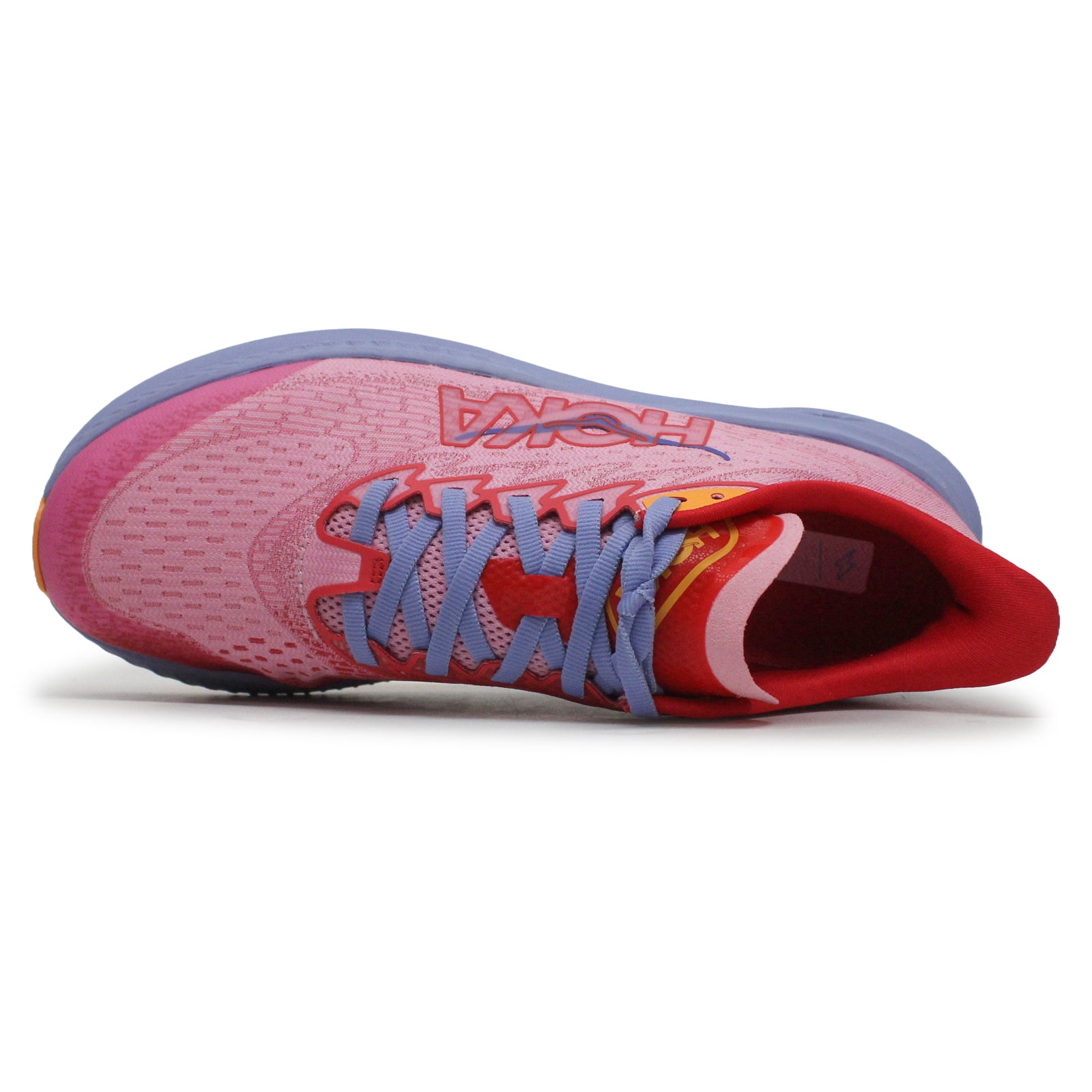 Hoka Mach 6 Textile Synthetic Youth Running Shoes#color_peony cerise