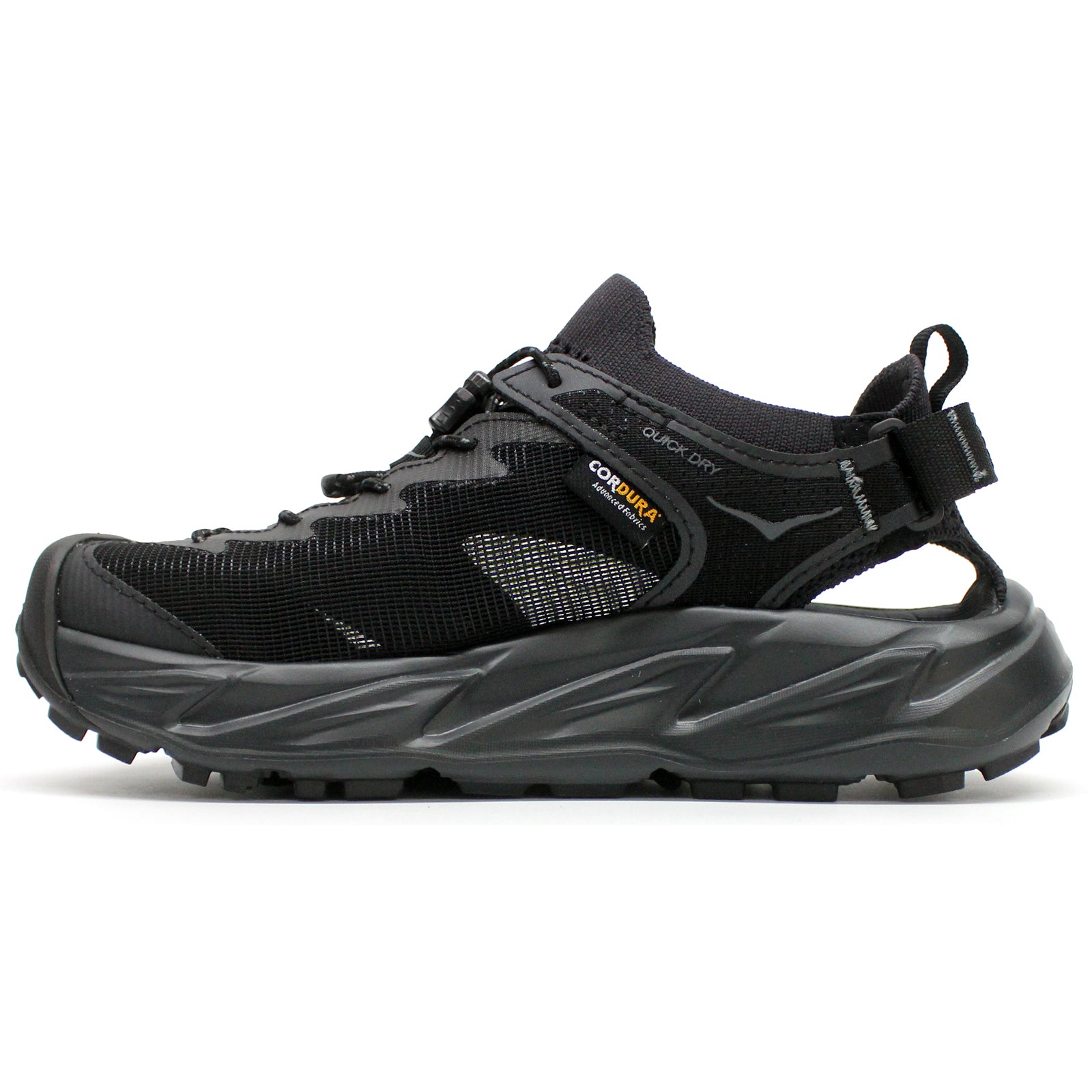 Hoka Hopara 2 1147670-BBLC Textile Synthetic Womens Shoes - Black Black - 5.5#color_black black