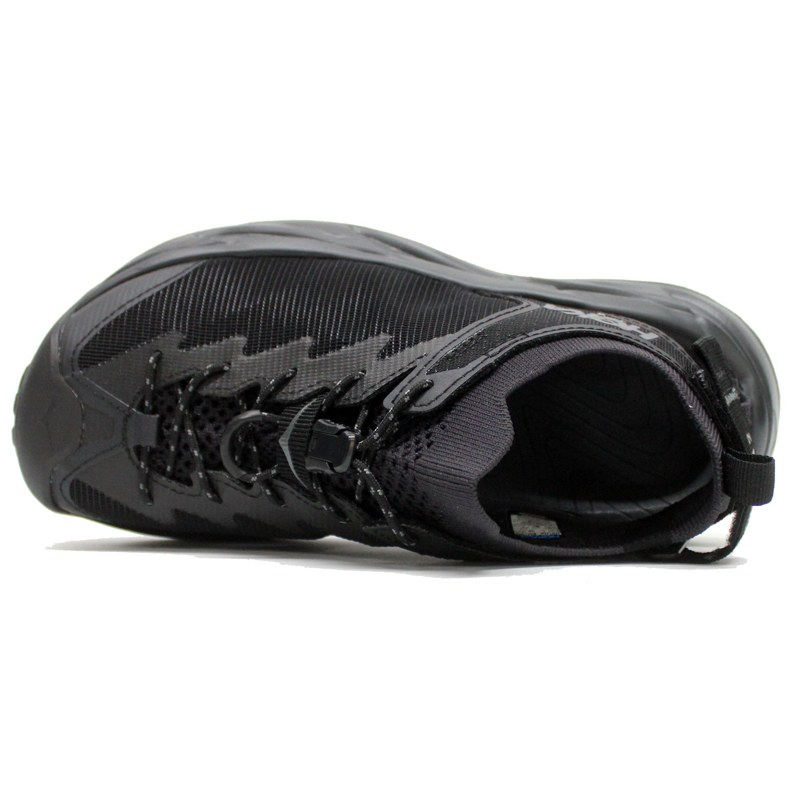 Hoka Hopara 2 1147670-BBLC Textile Synthetic Womens Shoes - Black Black - 5.5#color_black black