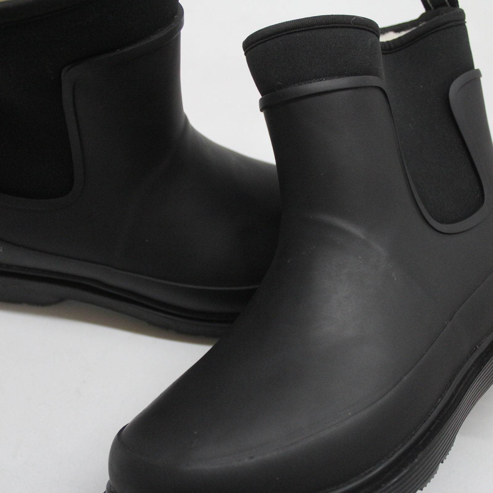 Ilse Jacobsen Rub Air 01 RUBAIR01-001 Rubber Womens Boots - Black - 37#color_black