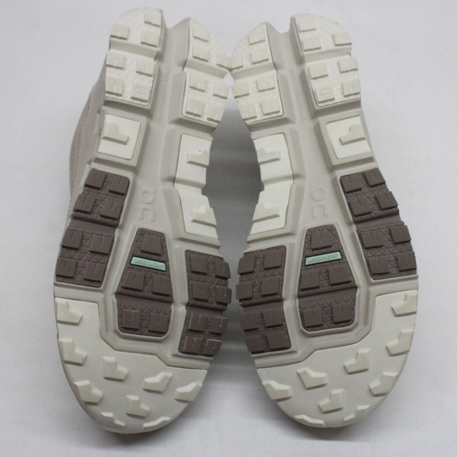 On Cloudaway 2 3WE30082675 Textile Synthetic Womens Trainers - Sand Ice - 38.5#color_sand ice