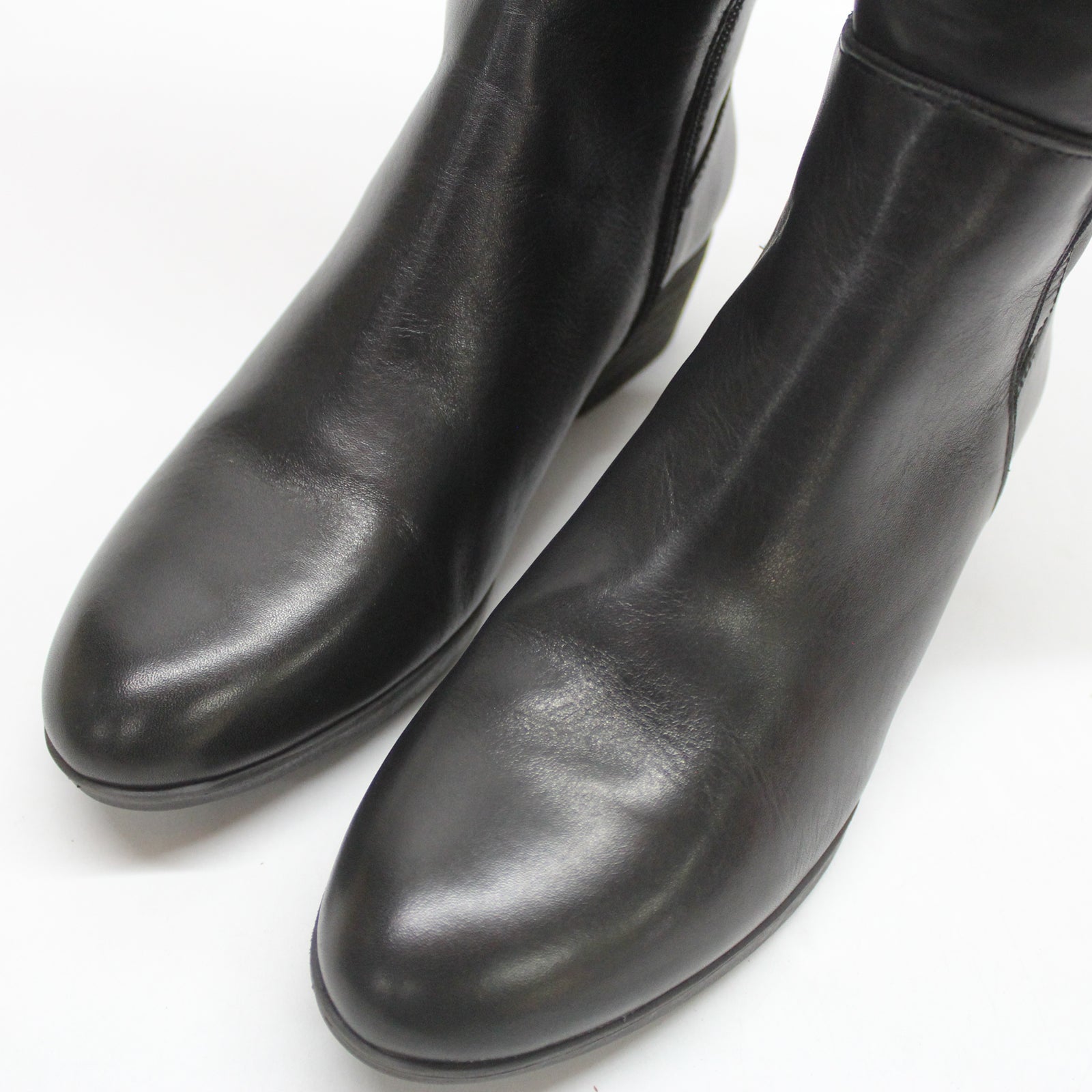 Pikolinos Daroca W1U-9653 Leather Womens Boots - Black - 40#color_black