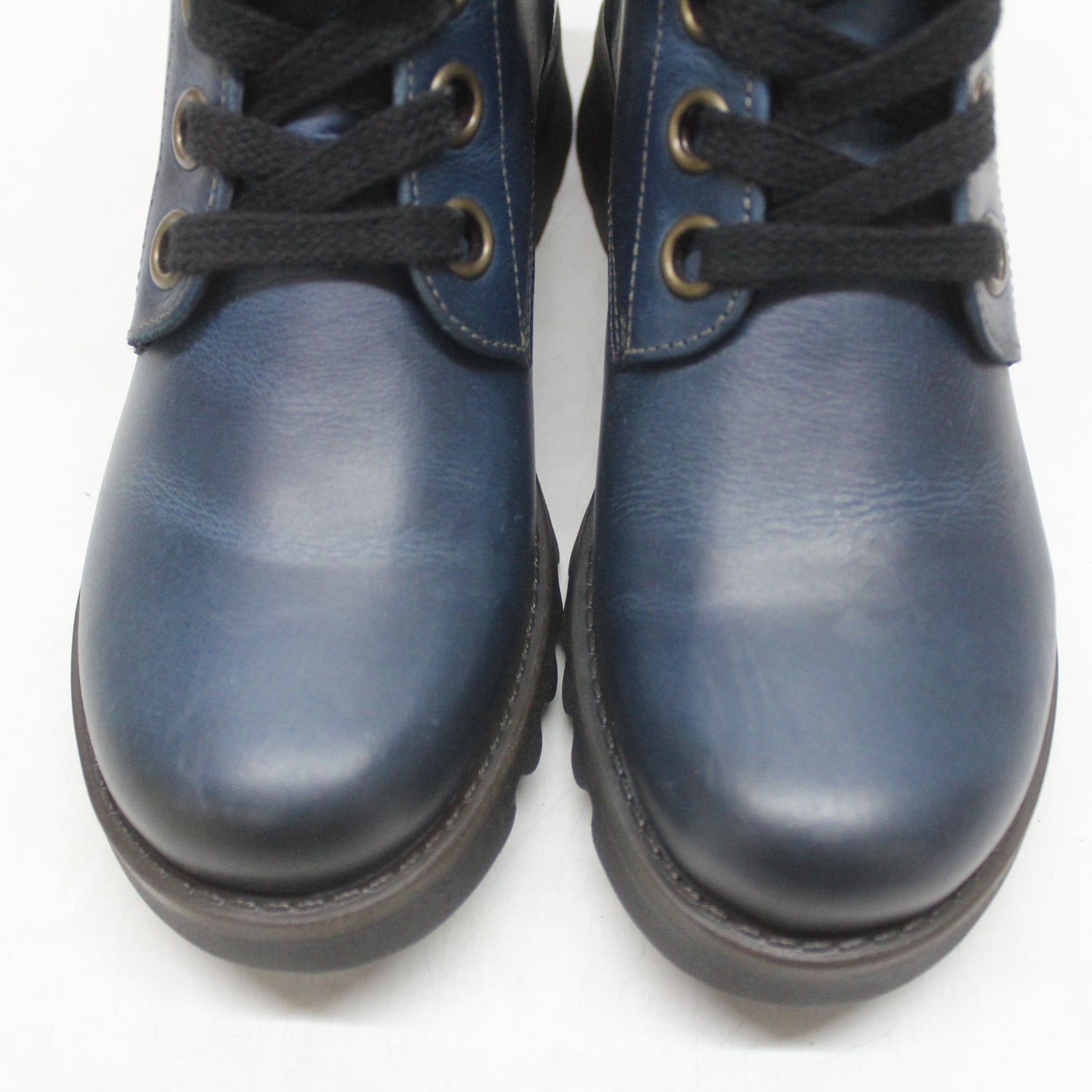 Fly London RAGI539FLY P144539017 Rug Leather Womens Boots - Royal Blue - 39#color_royal blue