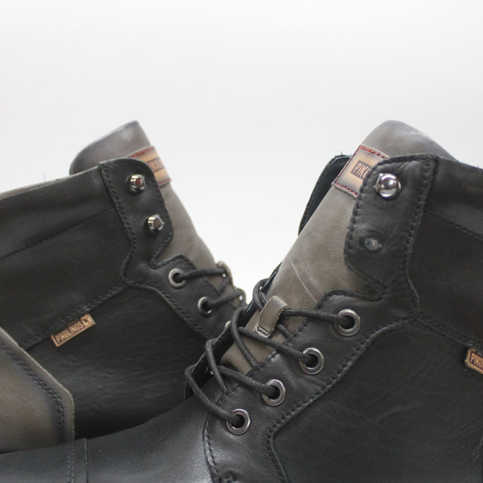 Pikolinos York M2M M2M-8170 Leather Mens Boots - Black - 42 EU#color_black