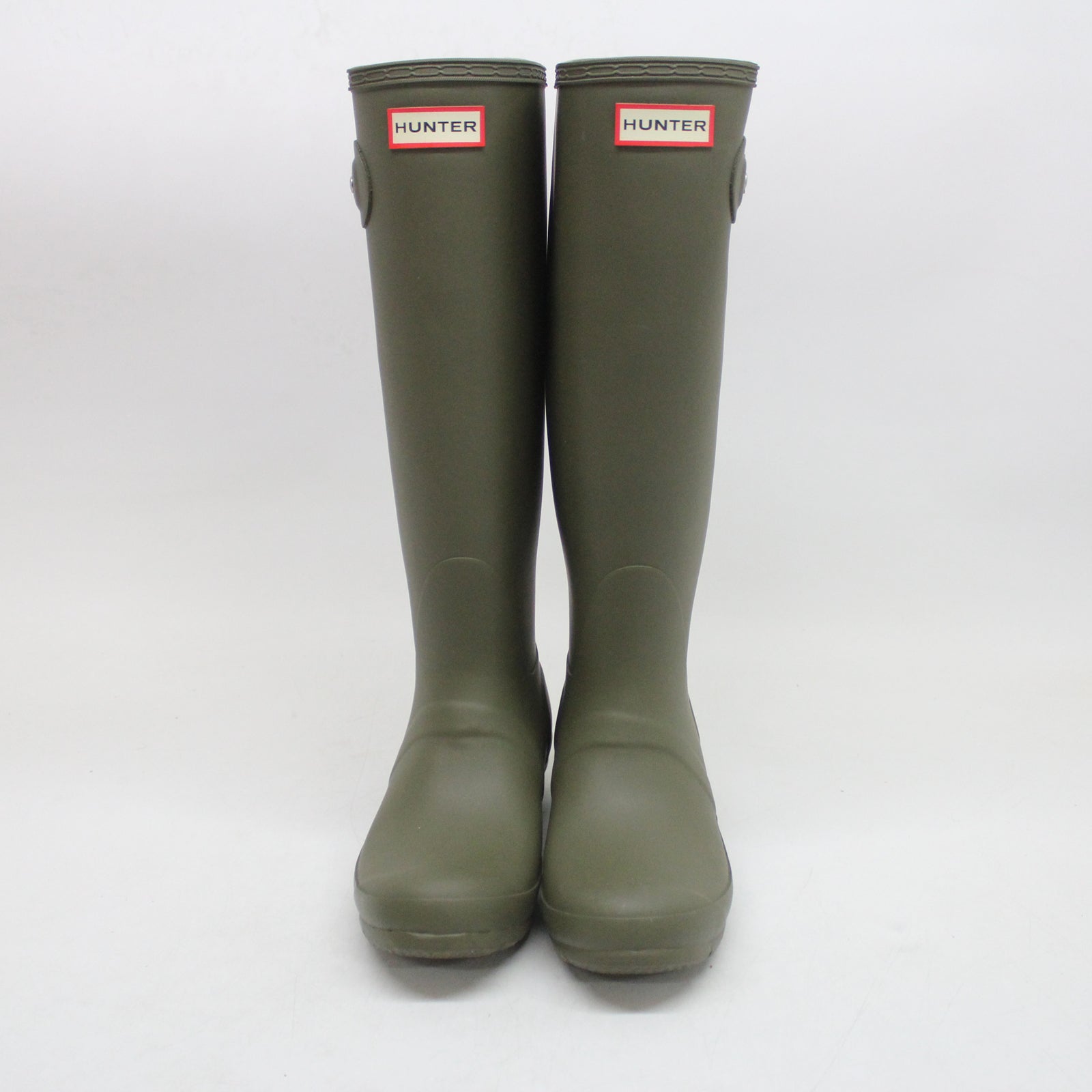 Hunter Original Tall WFT1000RMA-OVL Rubber Womens Boots - Olive Leaf - 37#color_olive leaf