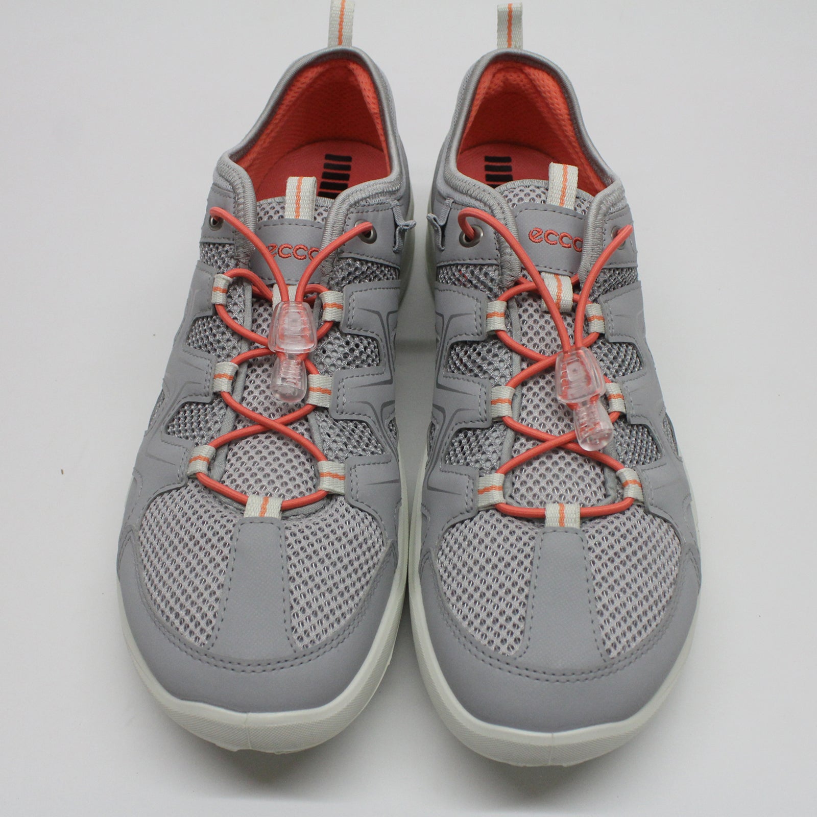 Ecco Terracruise LT 825773 825773-59105 Textile Synthetic Womens Shoes - Silver Grey Silver Metallic - 42#color_silver grey silver metallic
