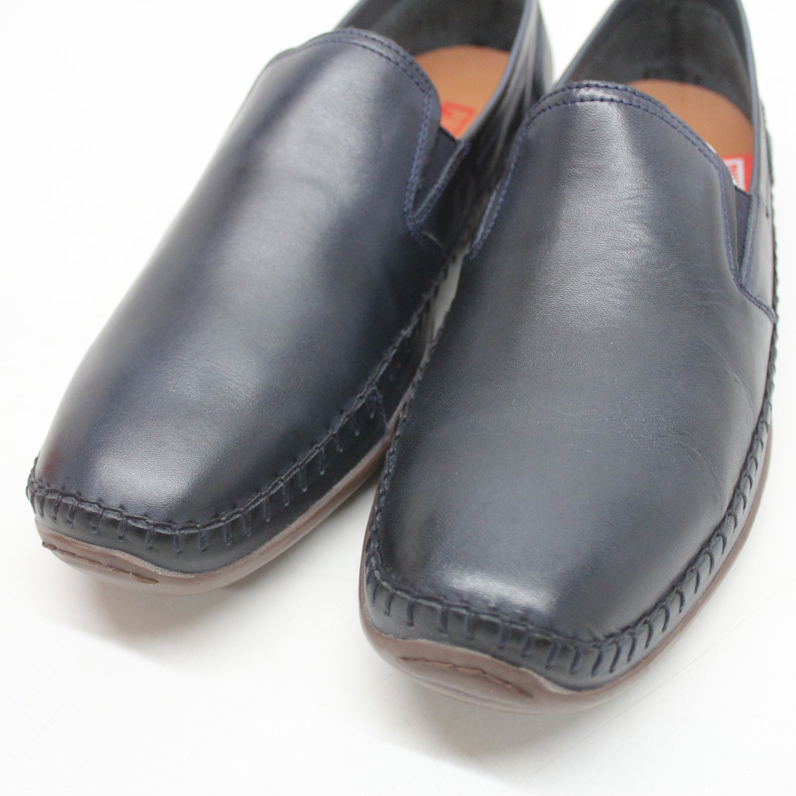 Pikolinos Azores 06H-5303 06H-5303 Leather Mens Shoes - Blue - 43#color_blue