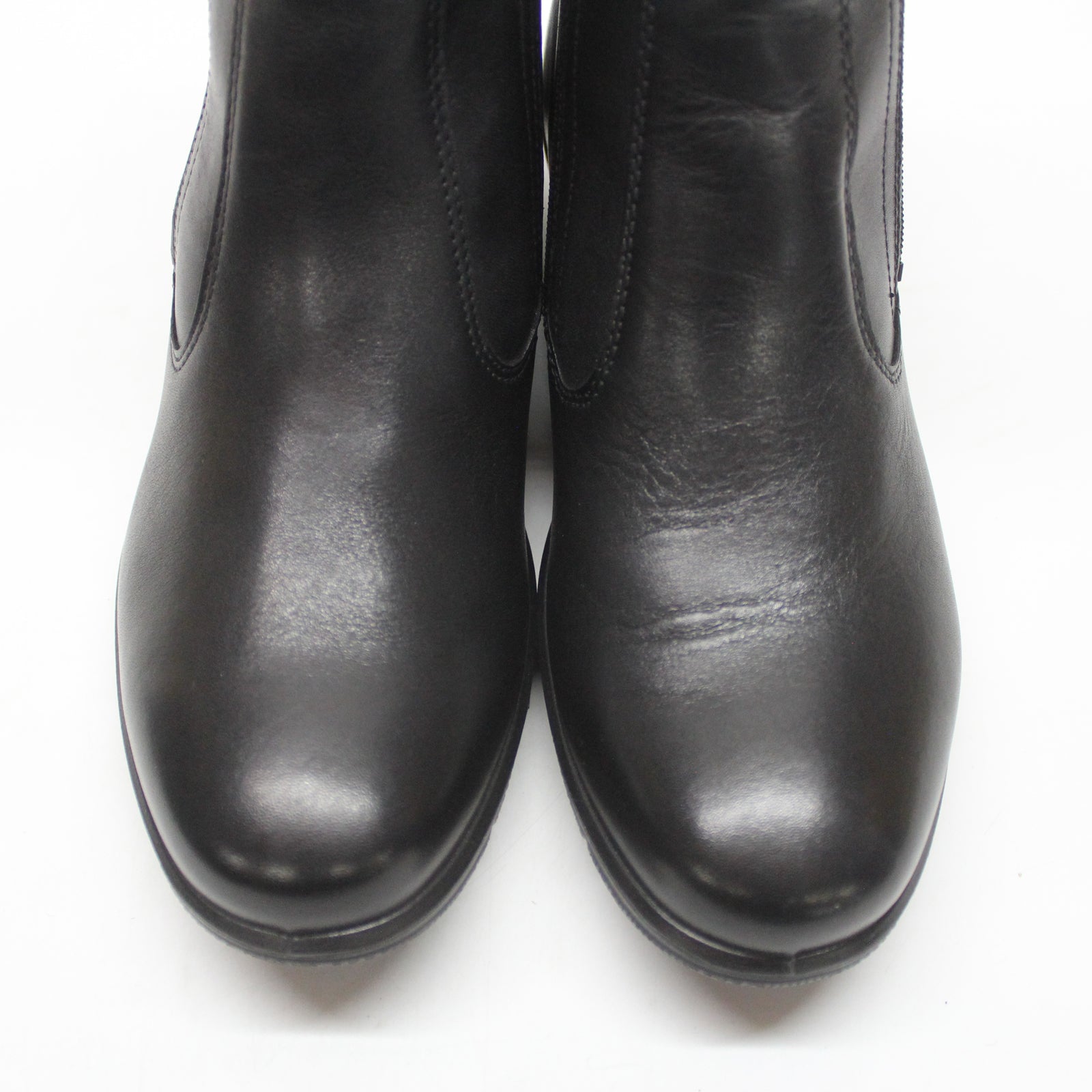 Ecco Felicia 217143 217143-01001 Leather Womens Boots - Black - 41#color_black