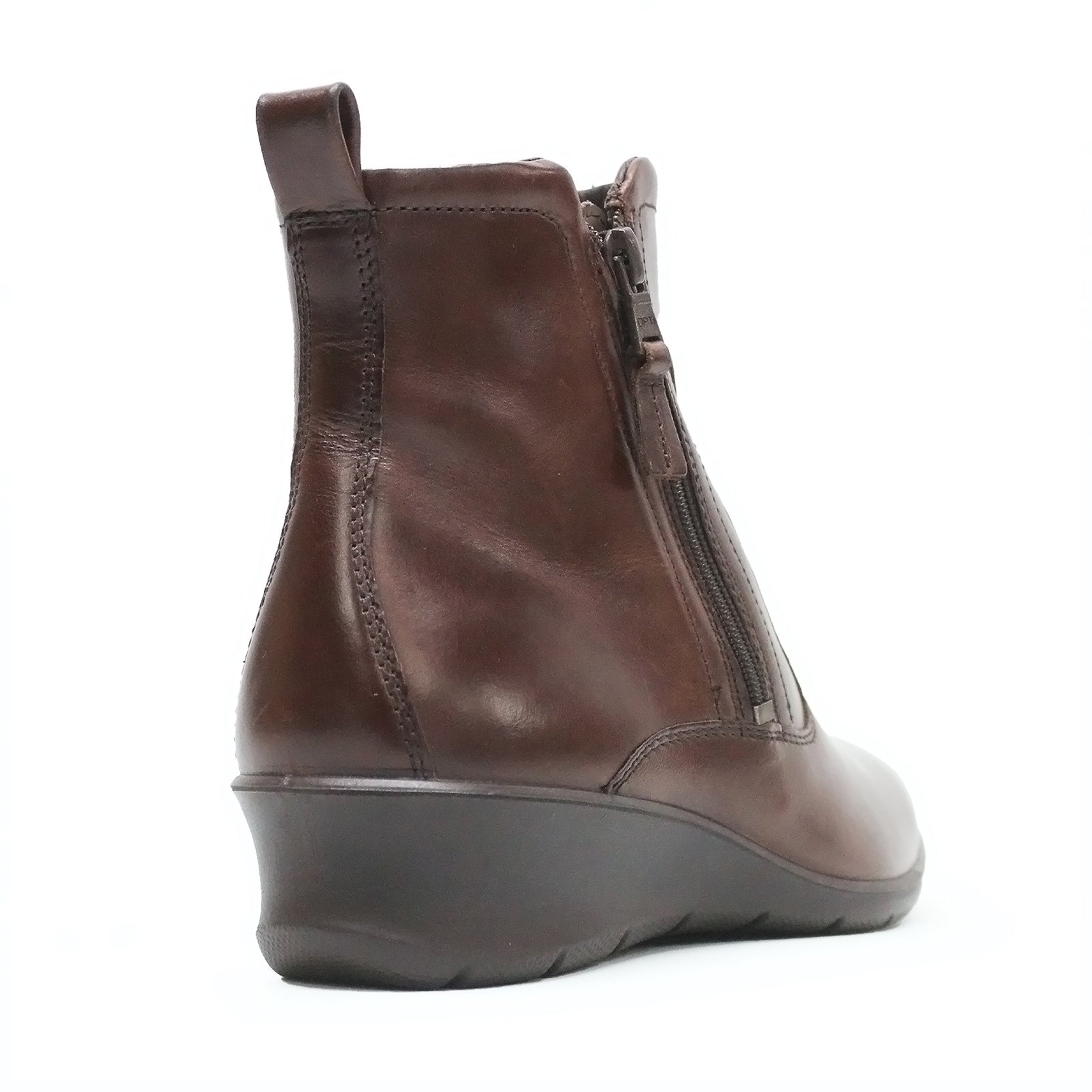 Ecco Felicia 217143 217143-01667 Leather Womens Boots - Potting Soil - 38#color_potting soil