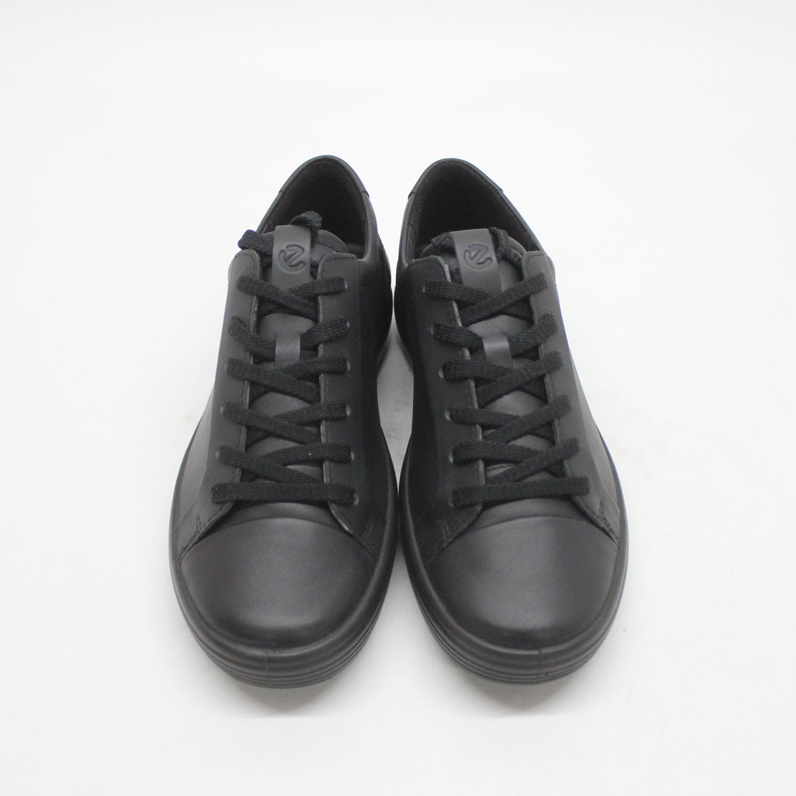 Ecco Soft 7 470303 470303-51052 Leather Womens Trainers - Black - 38#color_black