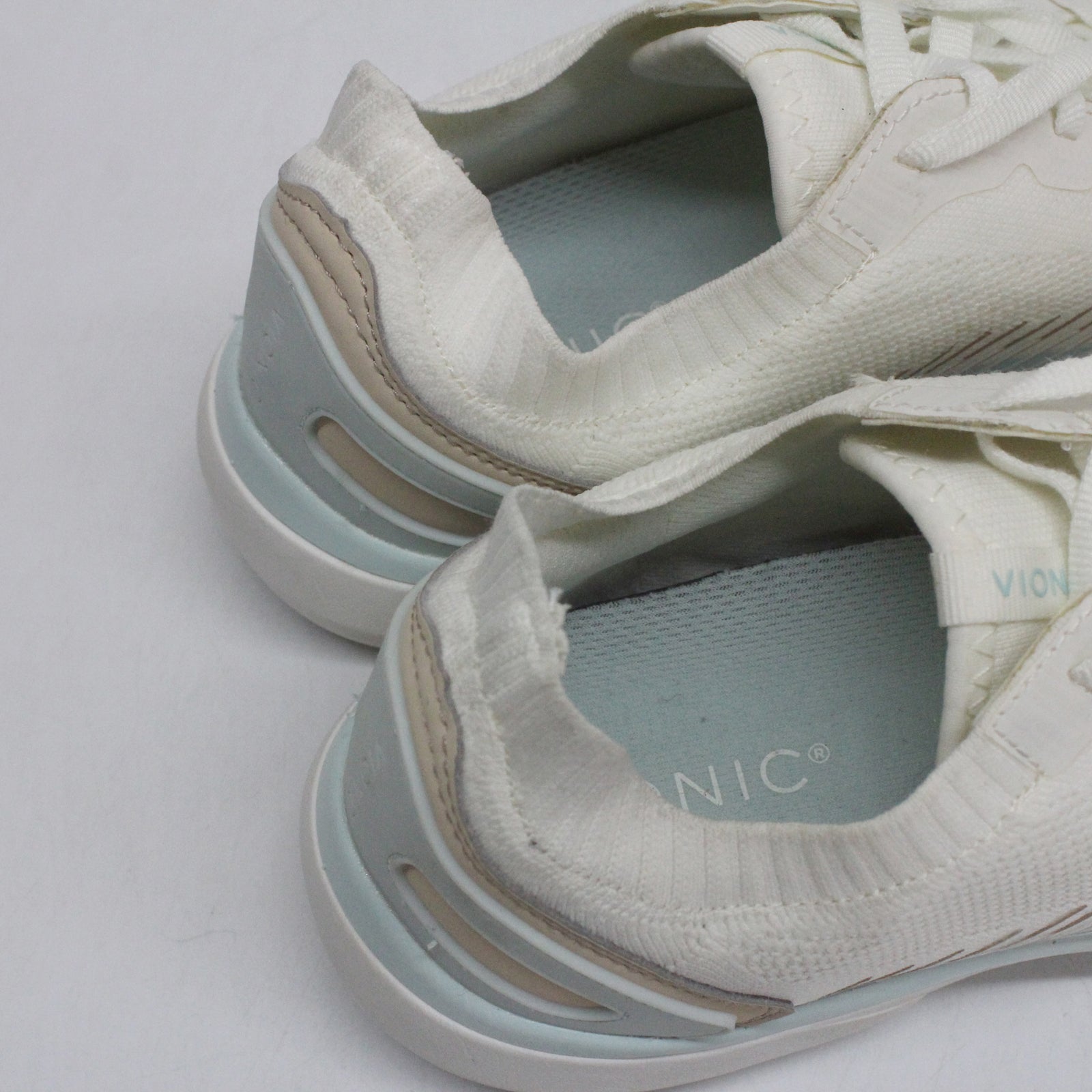 Vionic Embolden EMBOLDEN-MRMLW Synthetic Textile Womens Trainers - Marshmallow Semolina - 39#color_marshmallow semolina
