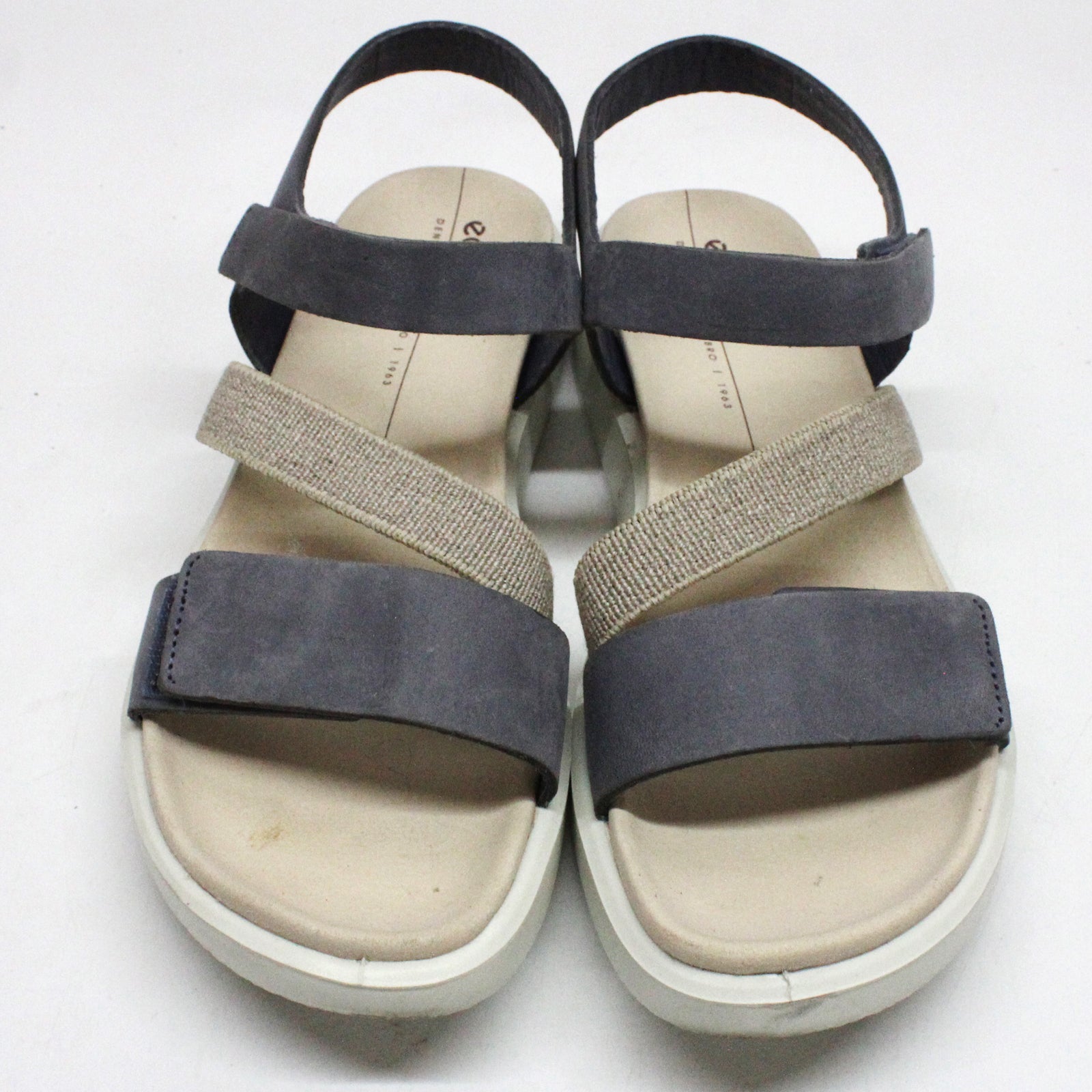 Ecco Flowt 273713 273713-02646 Leather Textile Womens Sandals - Misty - 40#color_misty