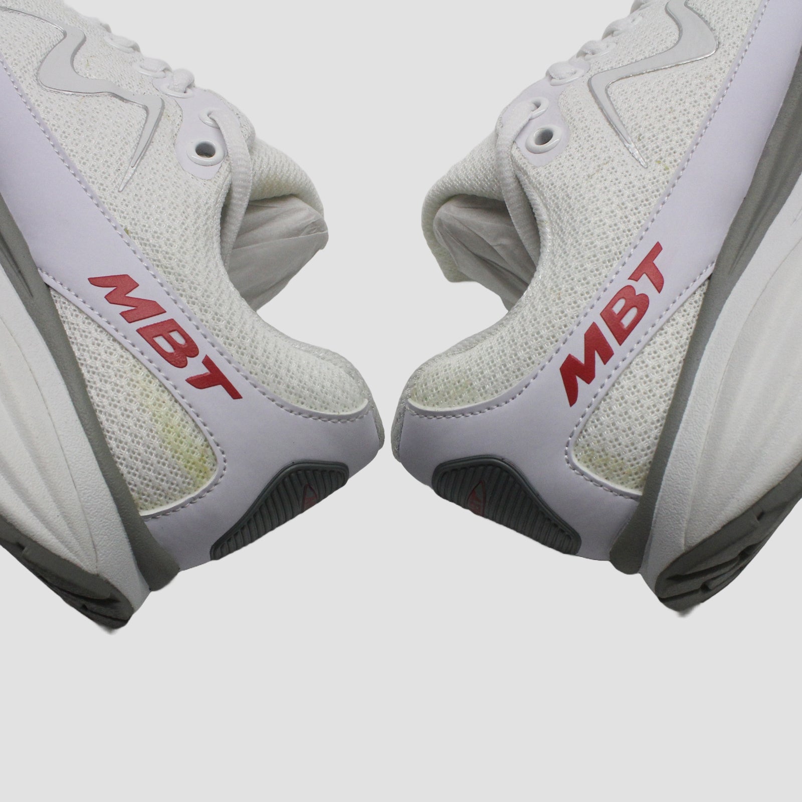MBT Sport 1 702839-16Y Textile Synthetic Womens Trainers - White - 37.5#color_white