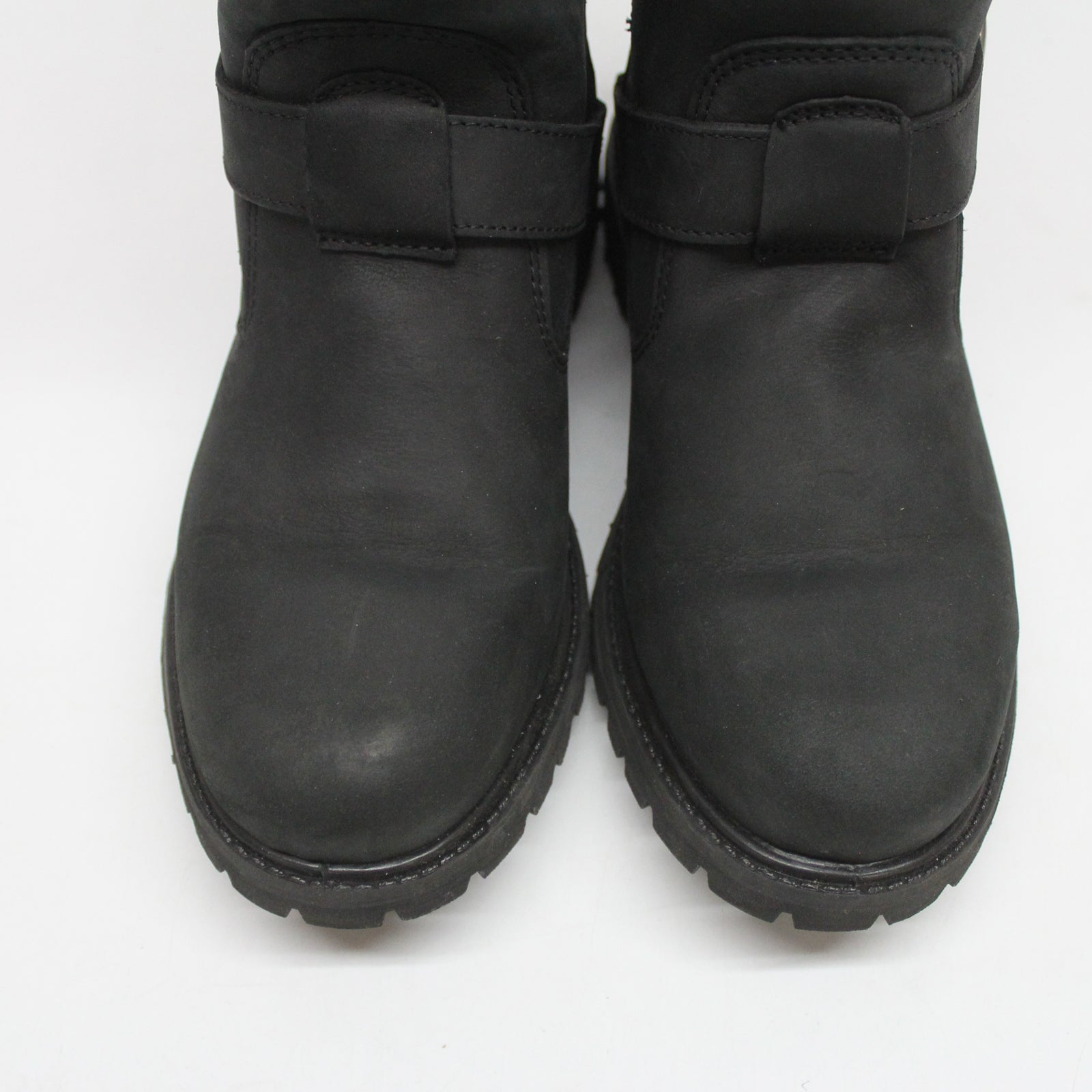 Timberland Nellie Mid TB08712A001 Nubuck Womens Boots - Black - 40#color_black