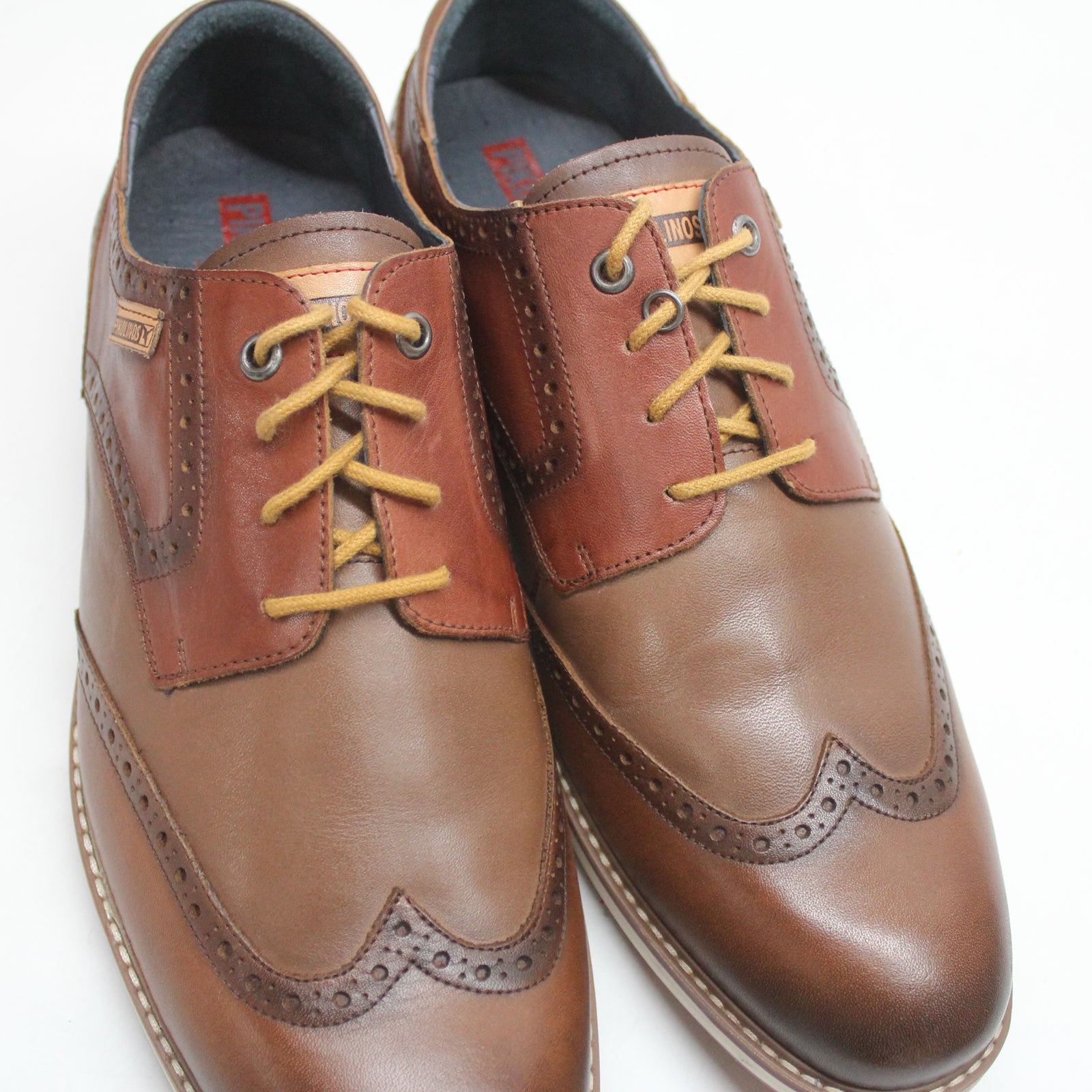 Pikolinos Avila M1T-4191 M1T-4191C1 Leather Mens Shoes - Cuero - 45#color_cuero