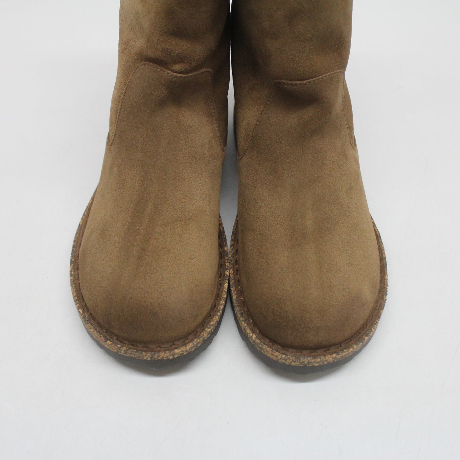 Birkenstock Uppsala Shearling 1028059 Suede Leather Unisex Boots - Dark Tea - 40#color_dark tea