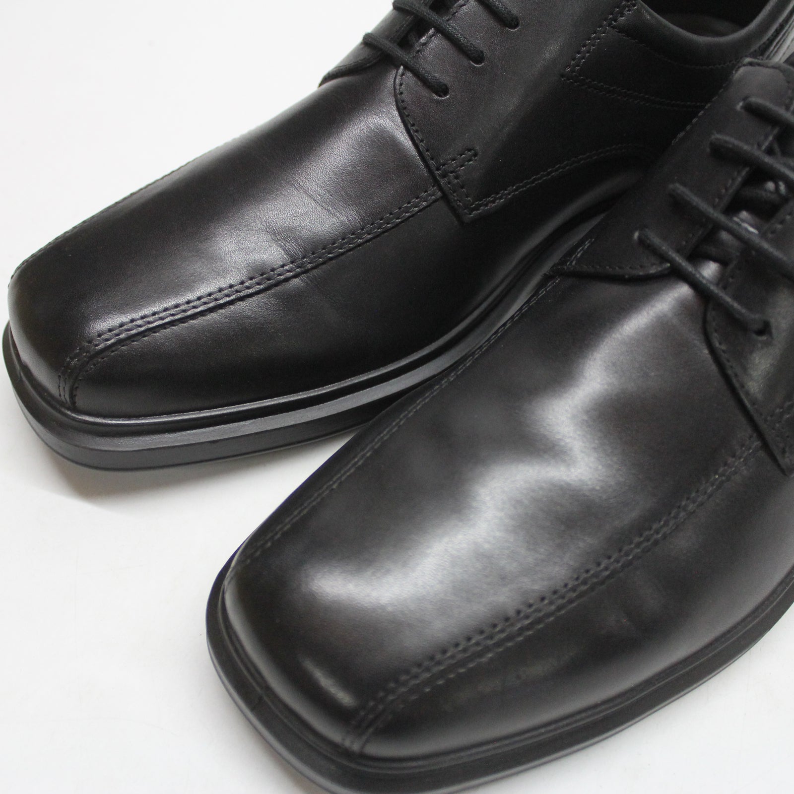 Ecco Helsinki 2 500174 500174-01001 Leather Mens Shoes - Black - 42#color_black