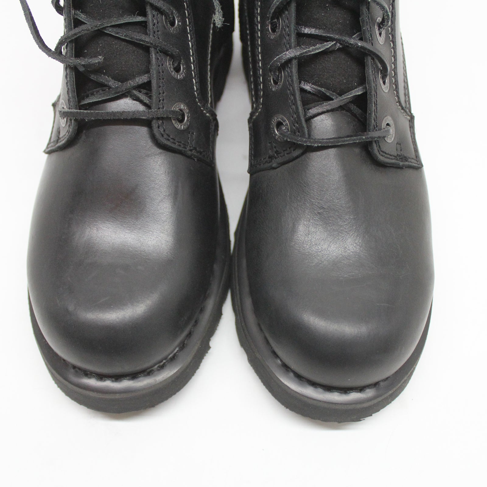 Harley Davidson Hannon 6.5 Inch D93840 Leather Mens Boots - Black - 43#color_black