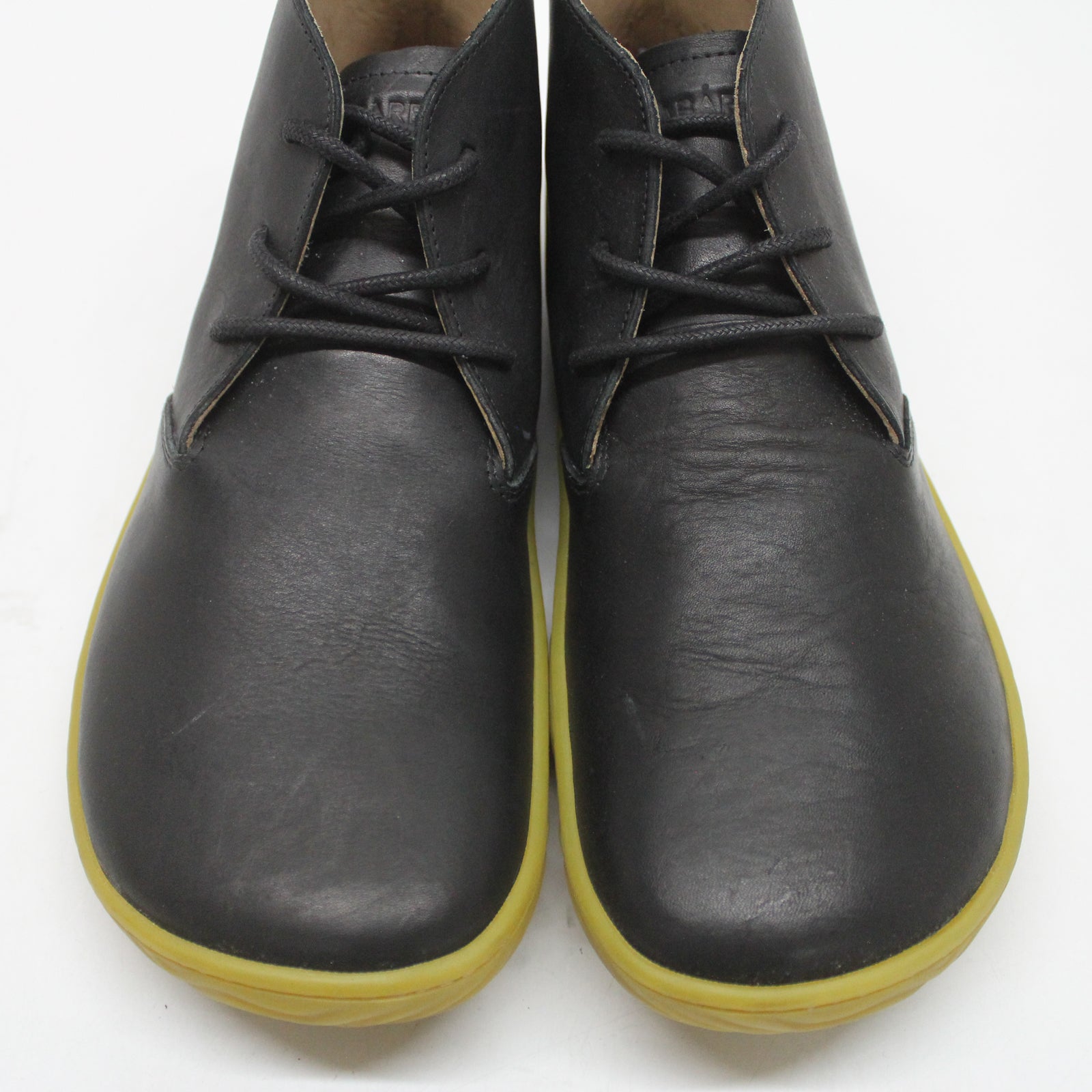 Vivobarefoot Addis Desert 302028-01 Leather Mens Boots - Black - 43#color_black