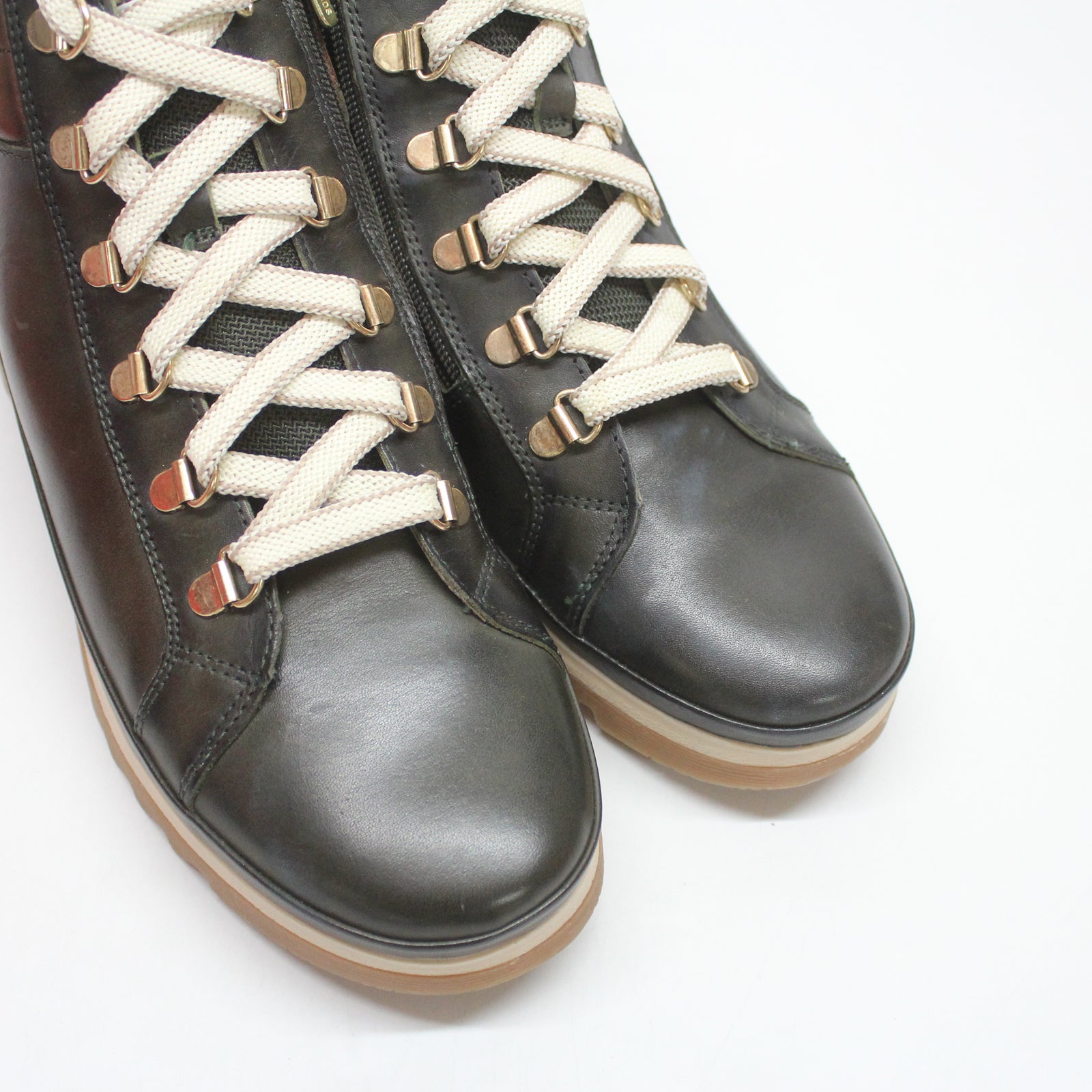 Pikolinos Vigo W3W W3W-8564C2 Leather Womens Boots - Forest - 39#color_forest