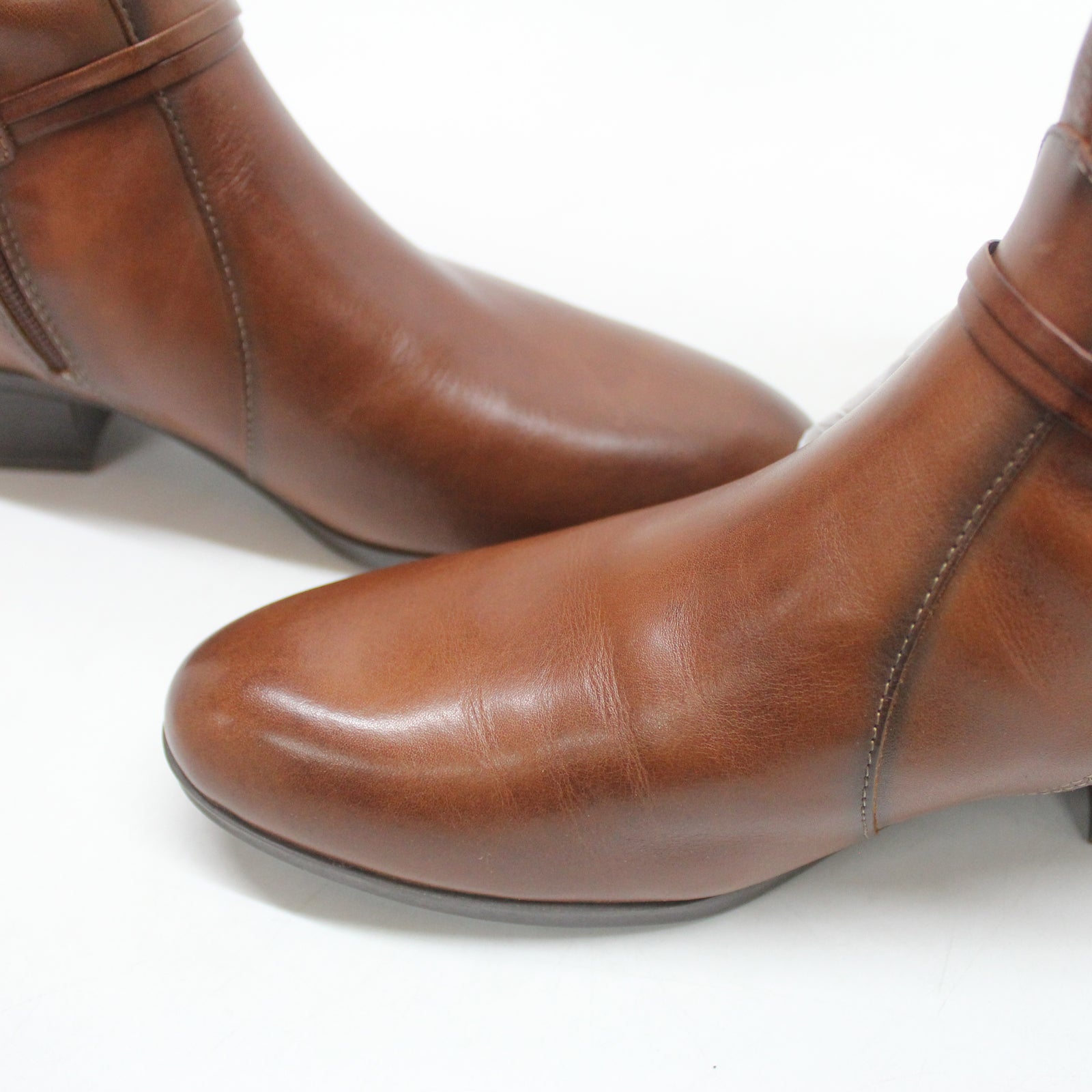 Pikolinos Daroca W1U-9561 W1U-9561C1 Leather Womens Boots - Cuero - 40#color_cuero