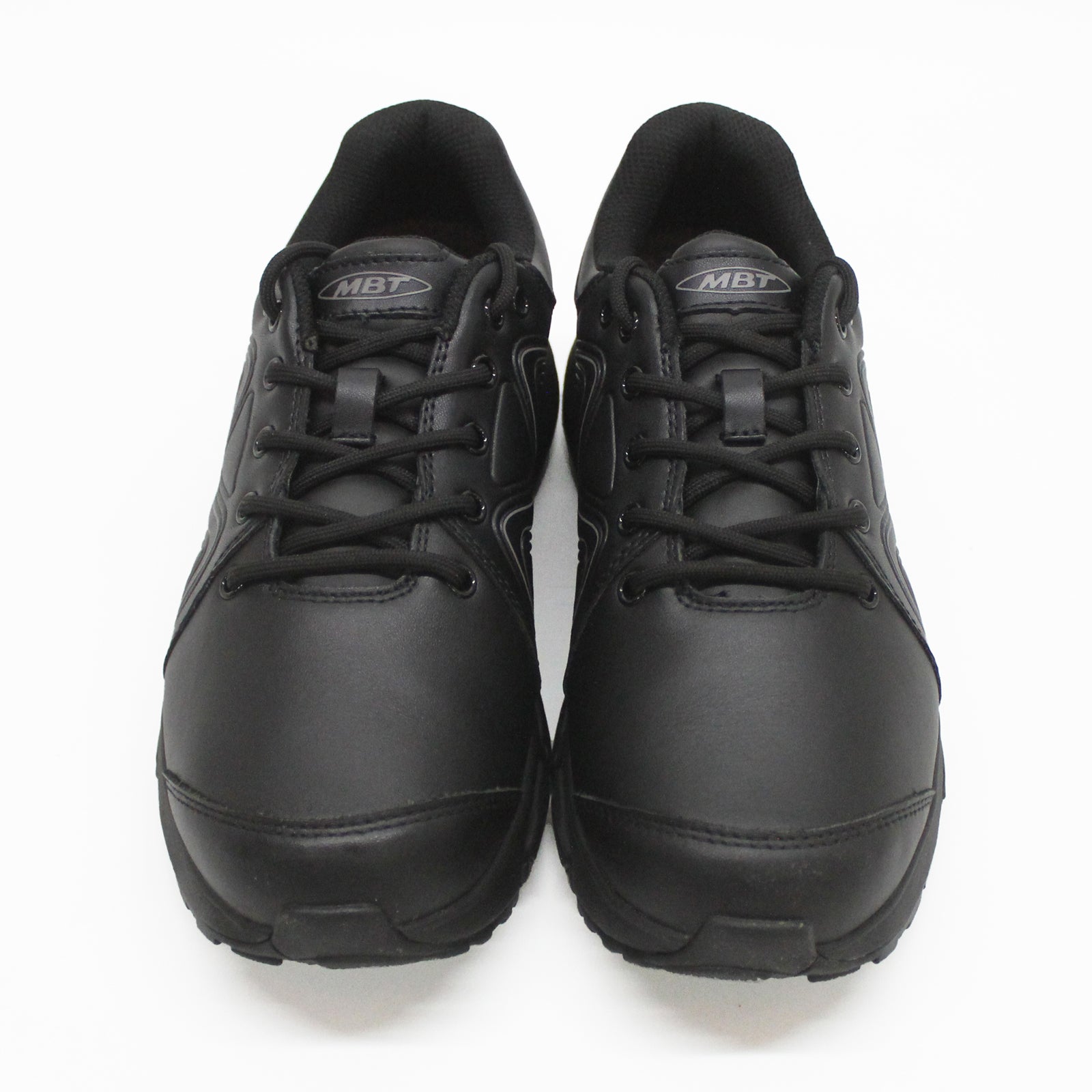 MBT Simba 700861-257F Leather Womens Trainers - Black - 40#color_black