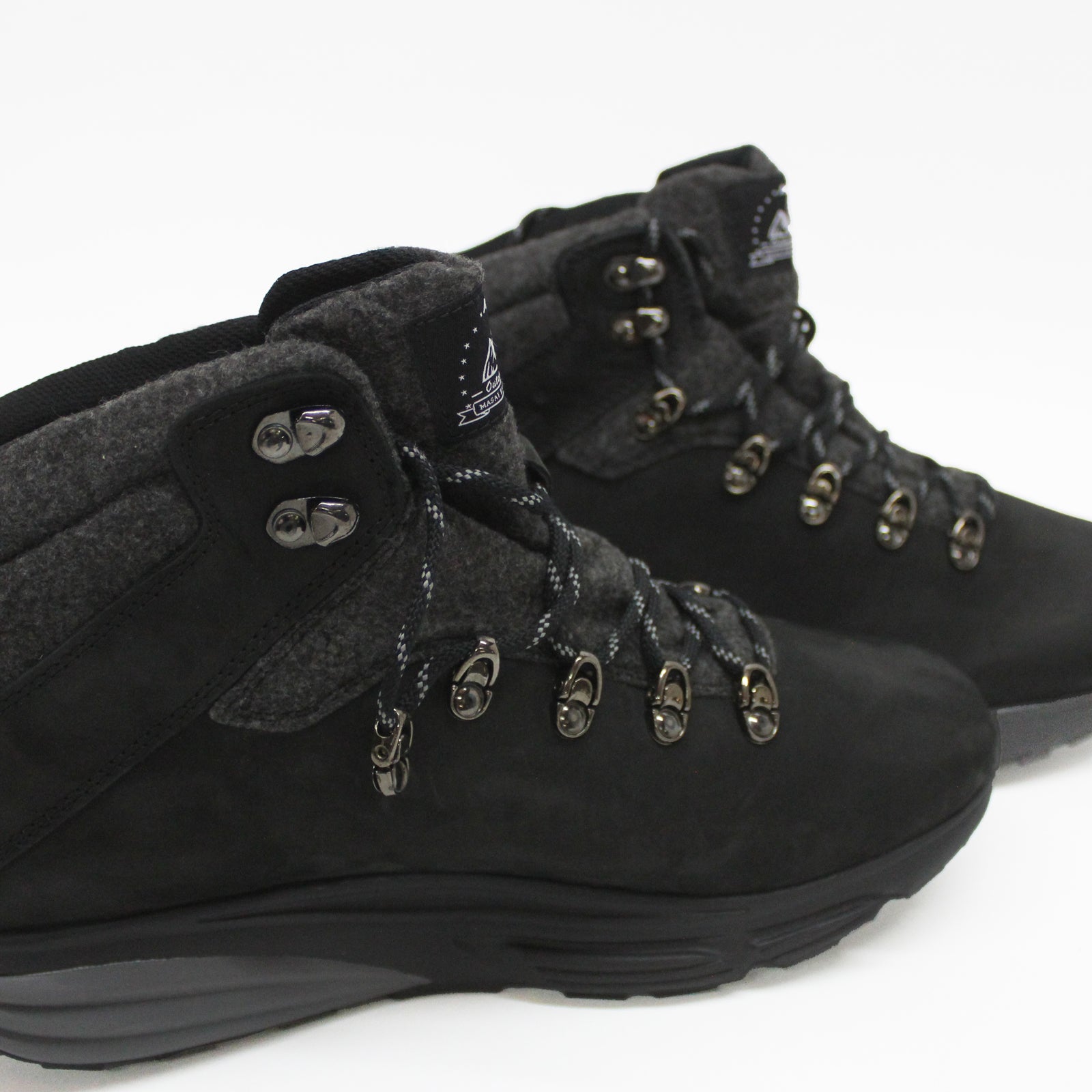 MBT MT Alpine Sym 703065-03F Leather Mens Boots - Black - 44#color_black