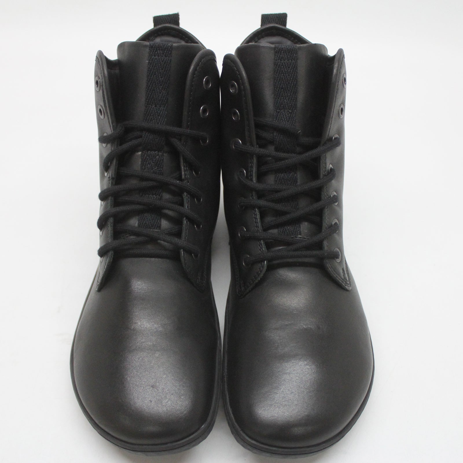Vivobarefoot Scott IV 301133-01 Full Grain Leather Mens Boots - Obsidian - 42#color_obsidian