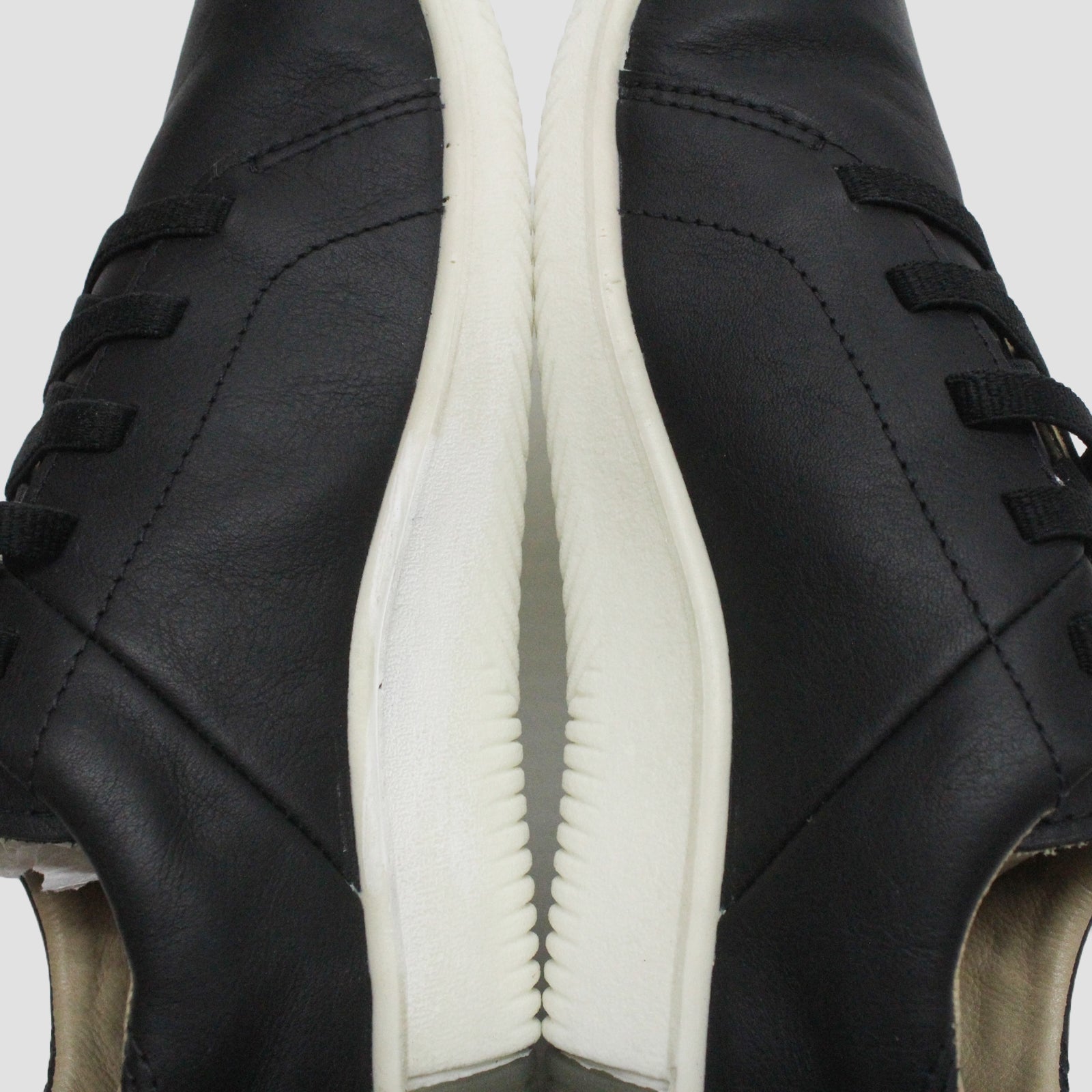 Keen KNX Lace 1028351 Leather Mens Trainers - Black Star White - 42.5#color_black star white