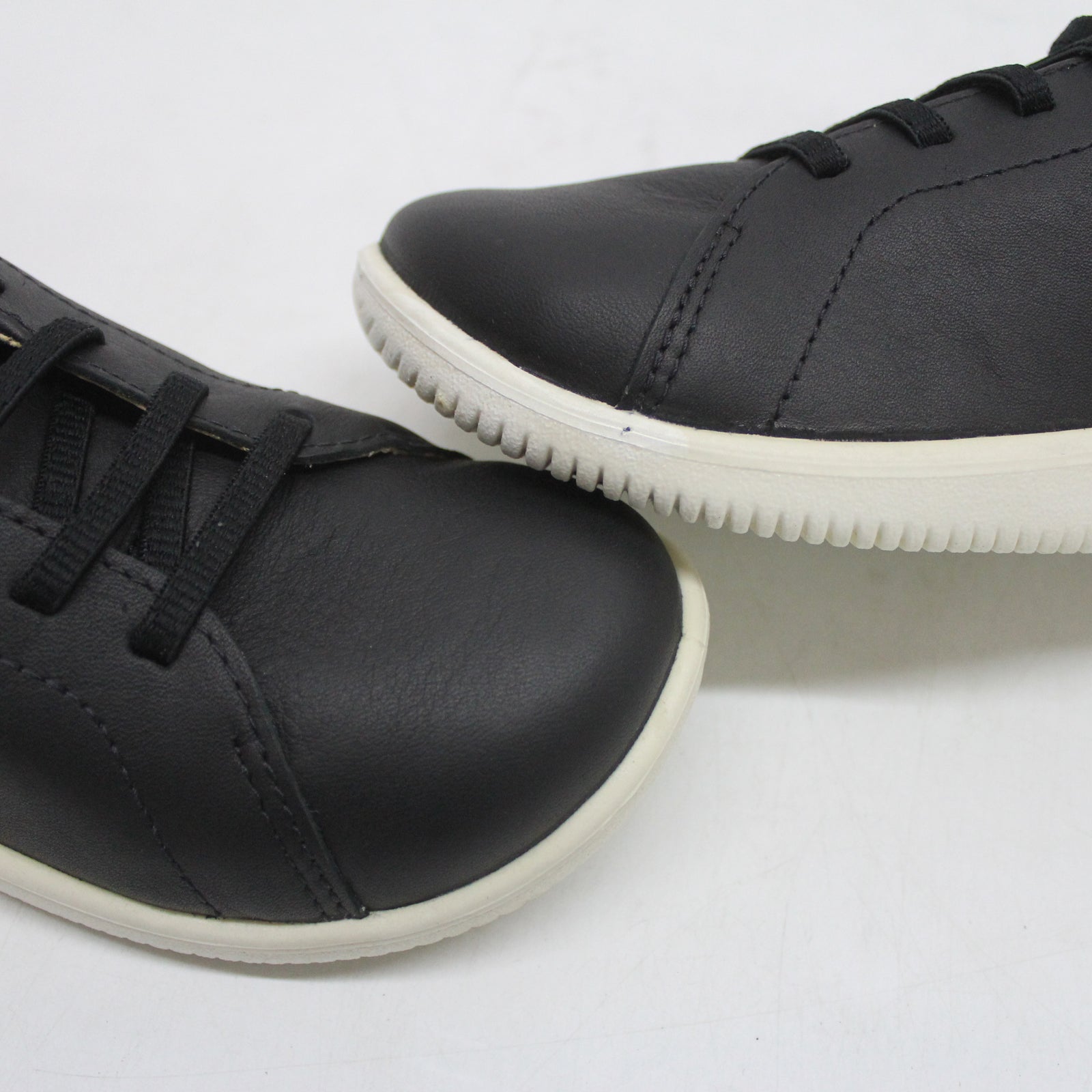 Keen KNX Lace 1028355 Leather Womens Trainers - Black Star White - 38#color_black star white