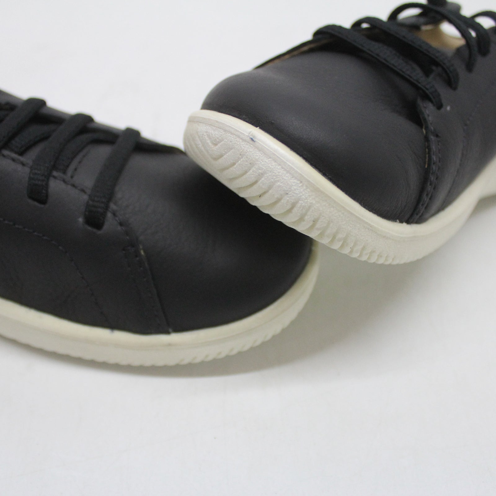 Keen KNX Lace 1028355 Leather Womens Trainers - Black Star White - 40#color_black star white