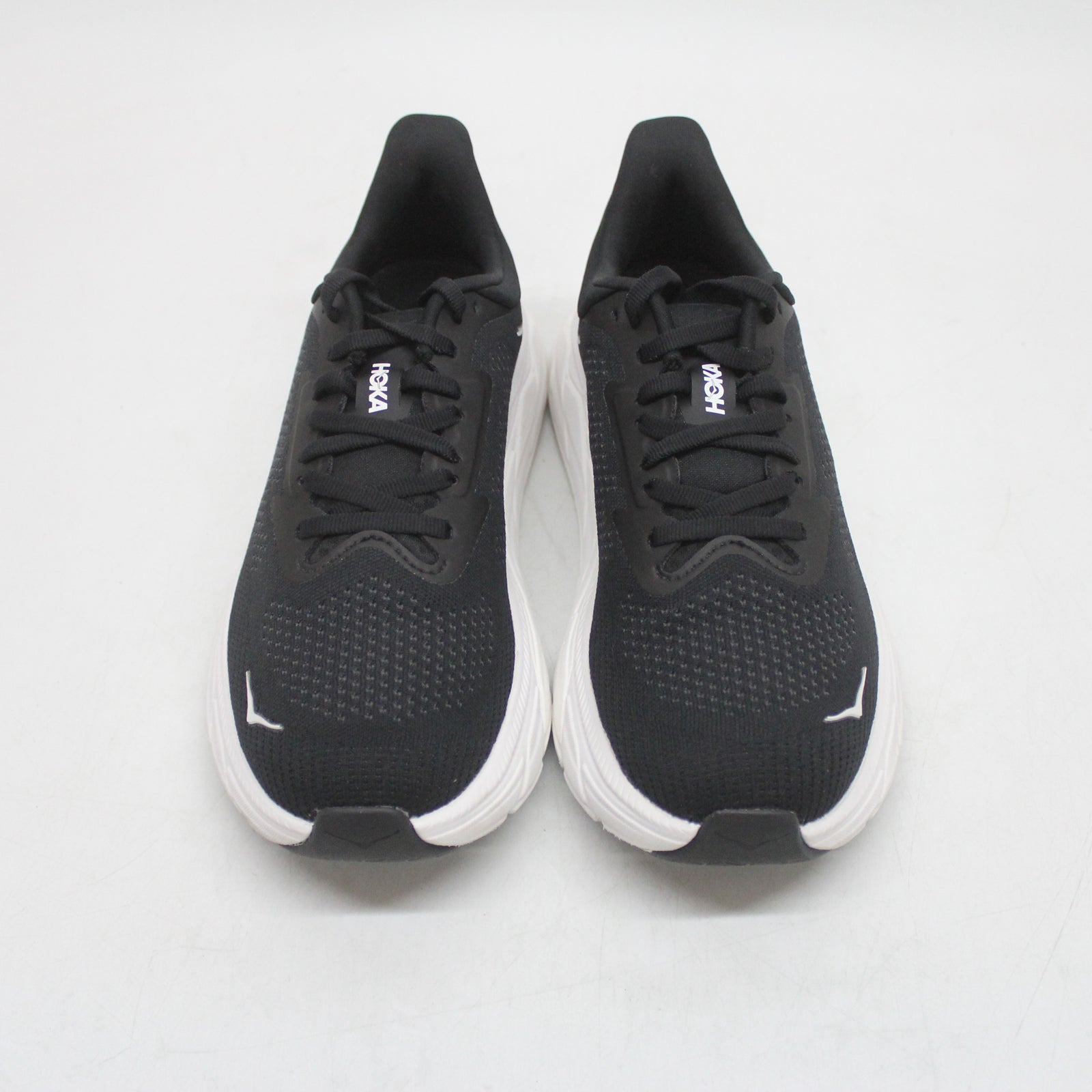Hoka Arahi 7 1147851-BWHT Textile Womens Trainers - Black White - 5.5#color_black white