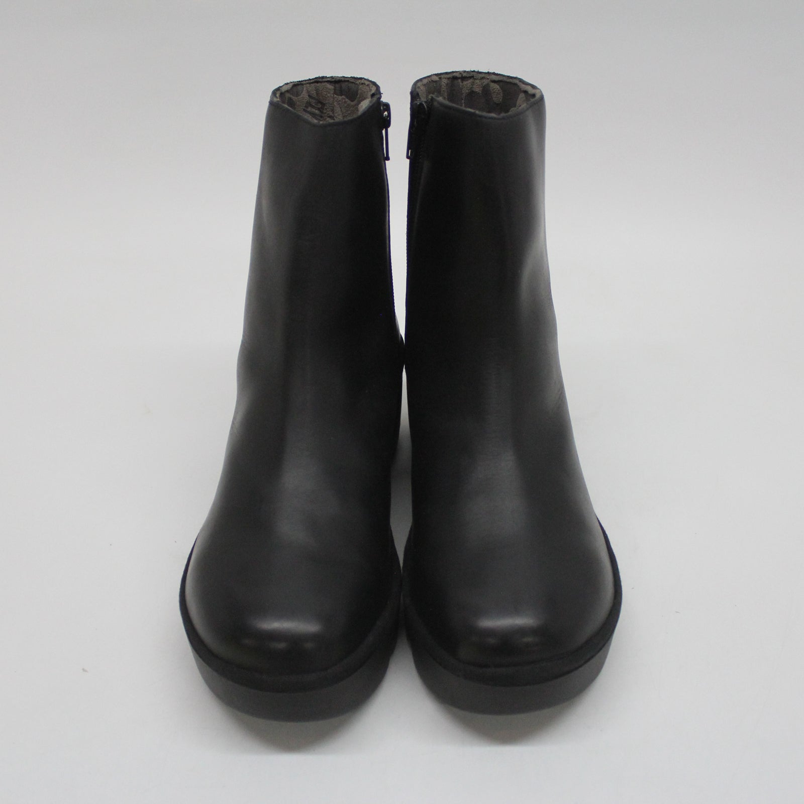 Fly London TOOR513FLY P501513001 Rug Leather Womens Boots - Black - 40#color_black