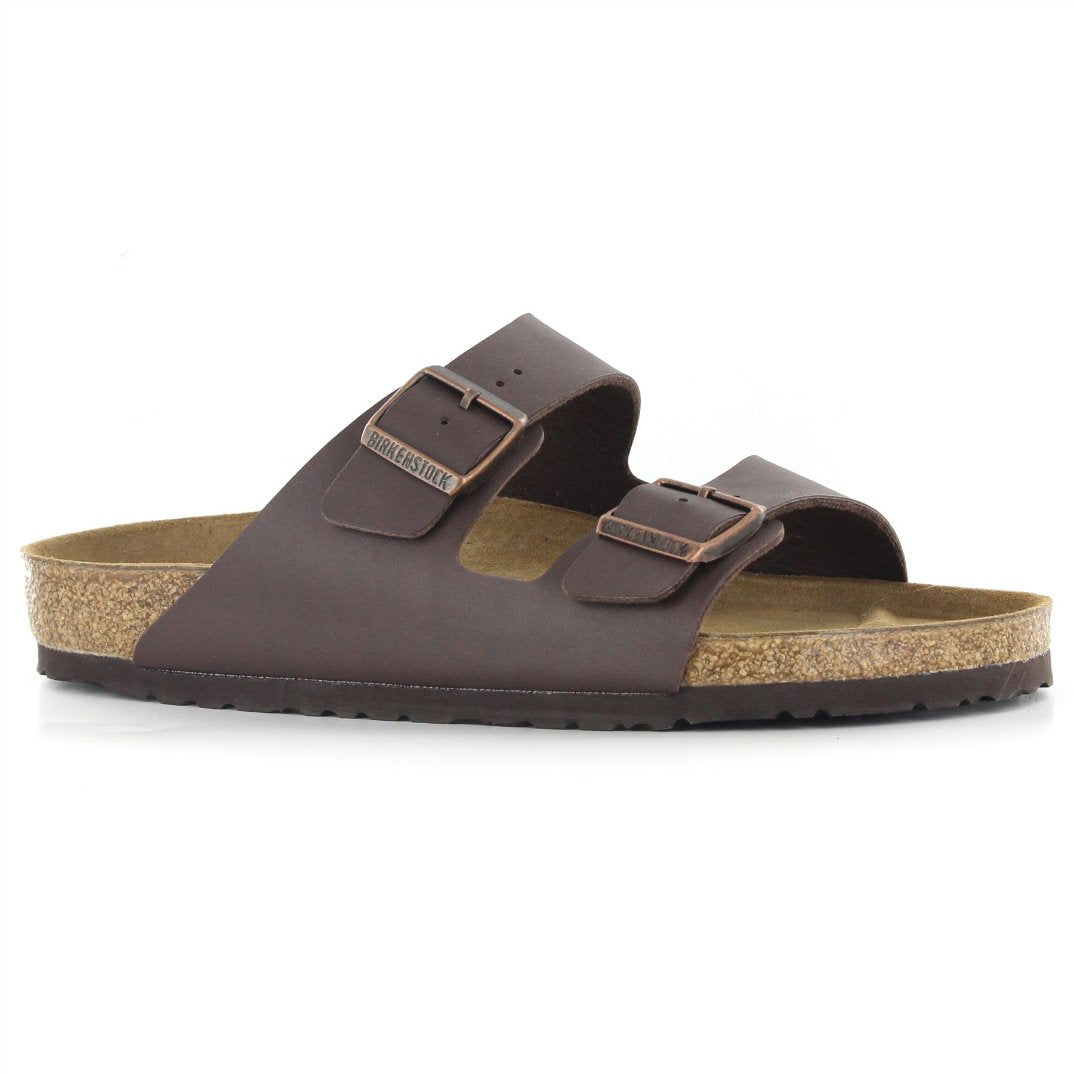 Birkenstock Arizona Dark Brown Mens Sandals - 051701#color_dark brown