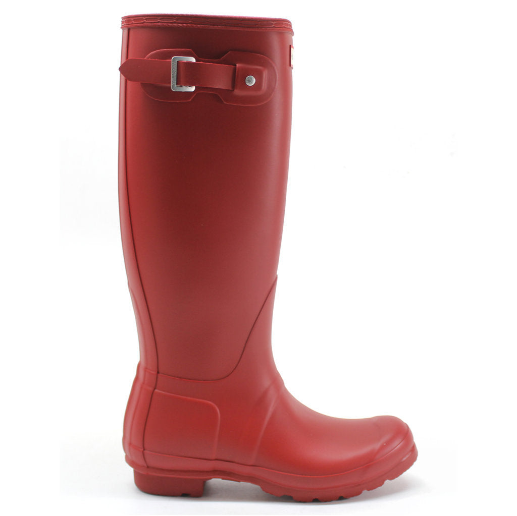 Hunter Original Tall Rubber Womens Boots#color_red