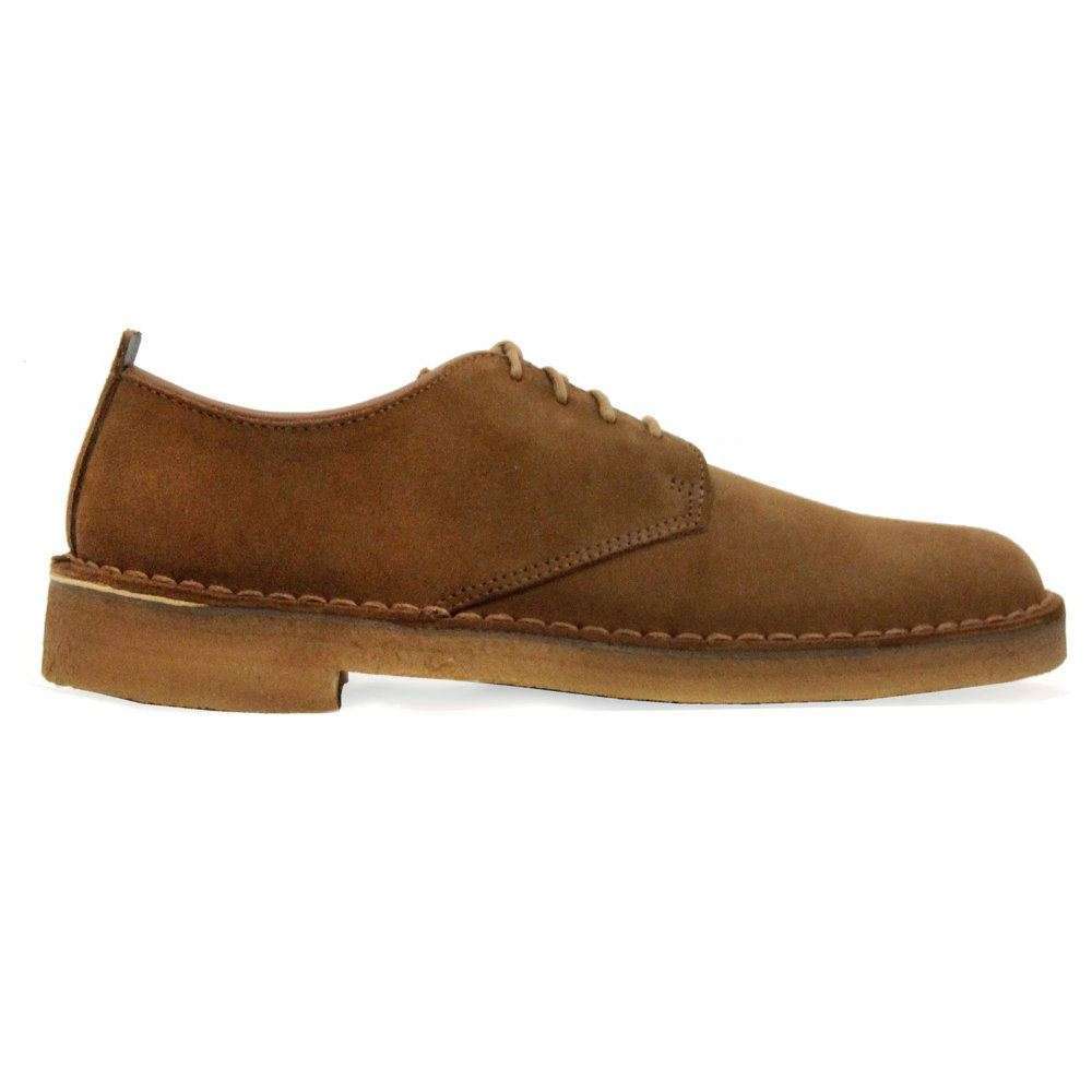 Clarks Original Desert London Cola Men's Shoes#color_cola