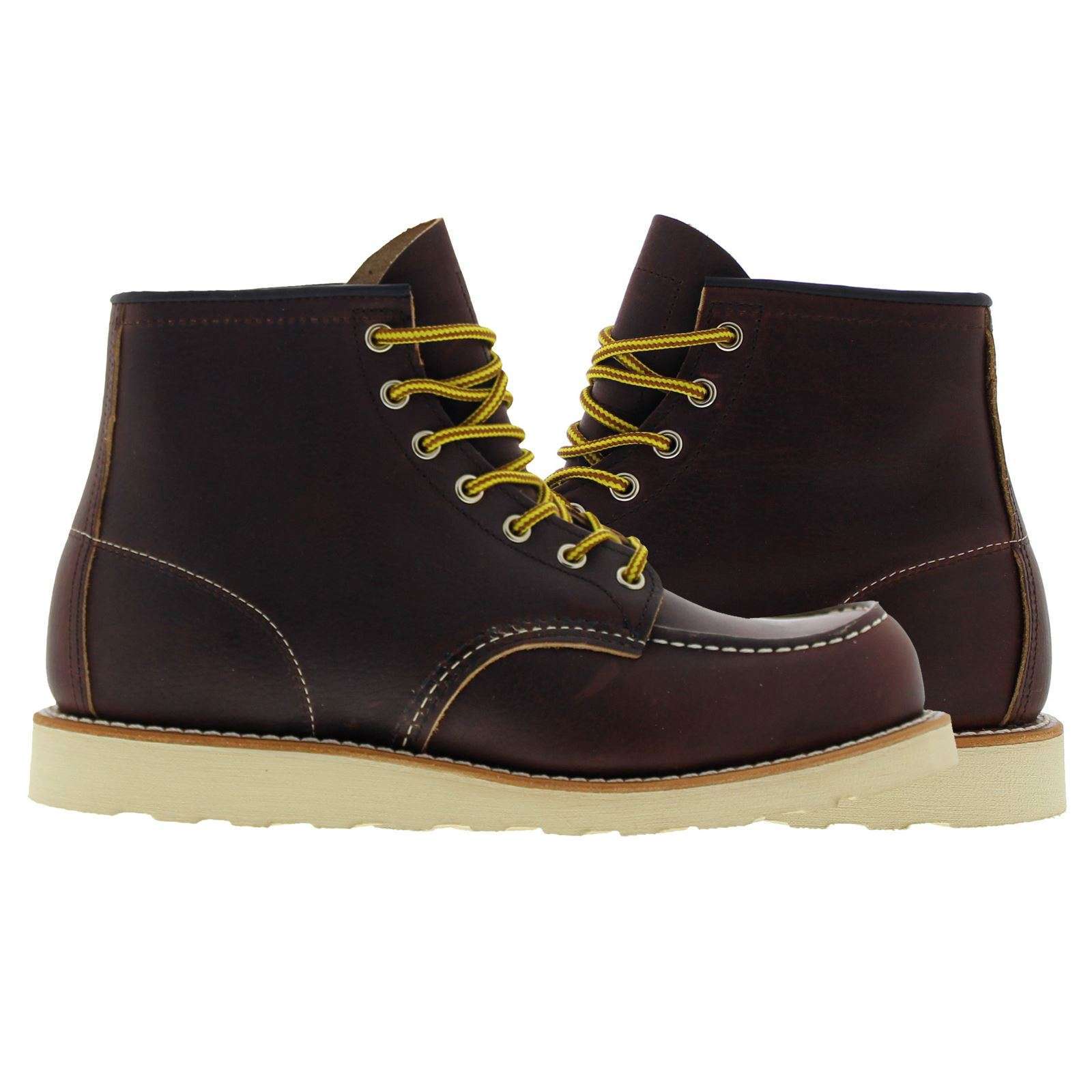 Red Wing Heritage 8138 Classic Men's Moc Toe Boots#color_brown