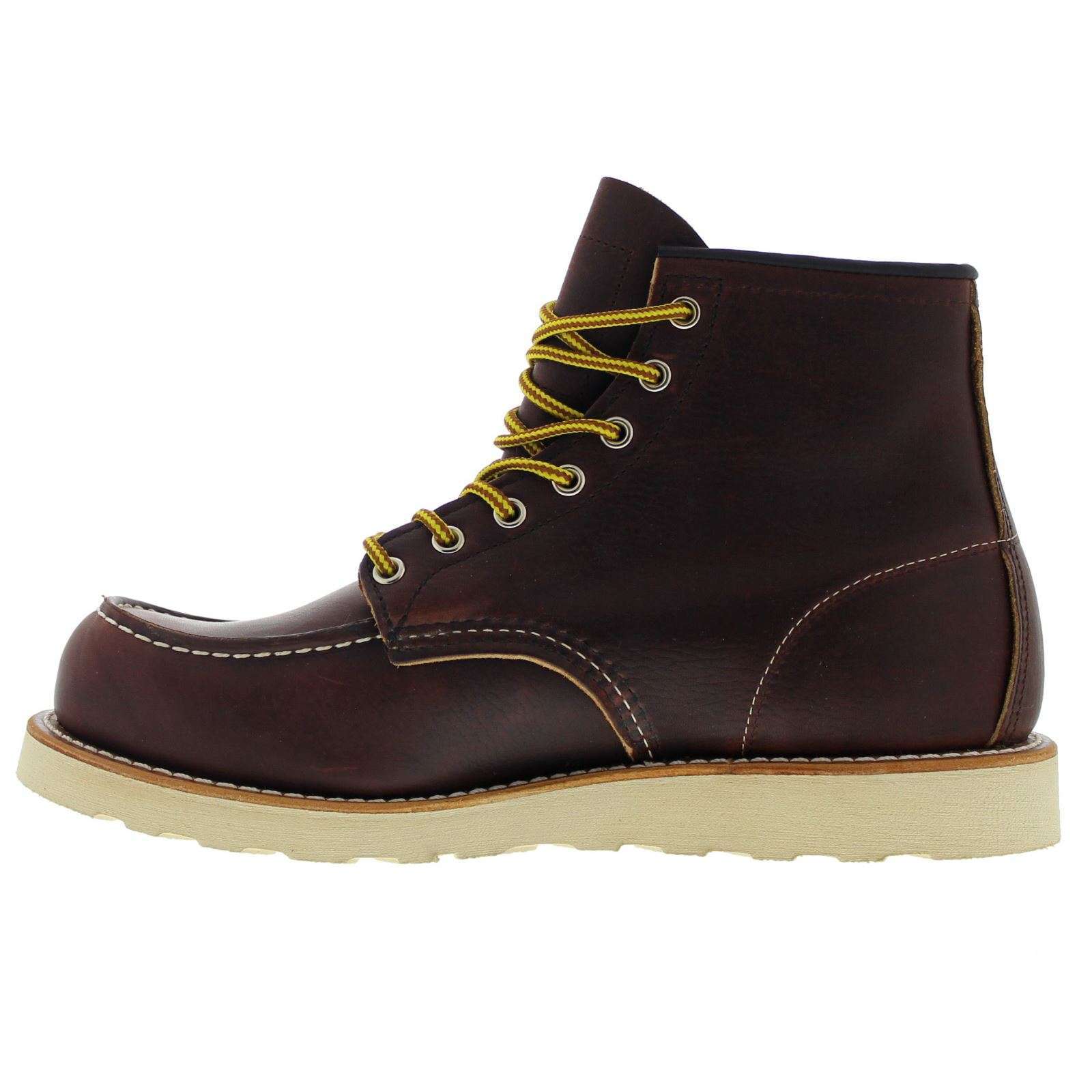 Red Wing Heritage 8138 Classic Men's Moc Toe Boots#color_brown