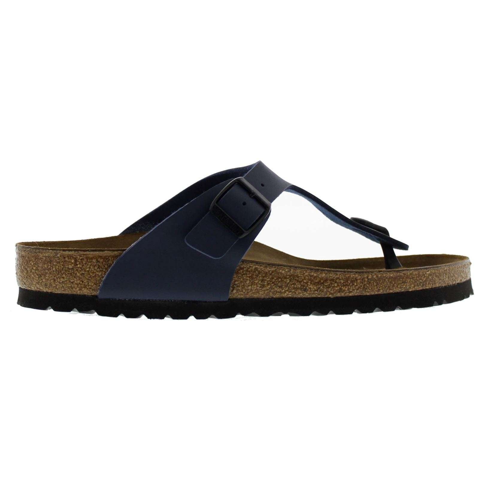 Birkenstock Gizeh Blue Mens Sandals#color_blue