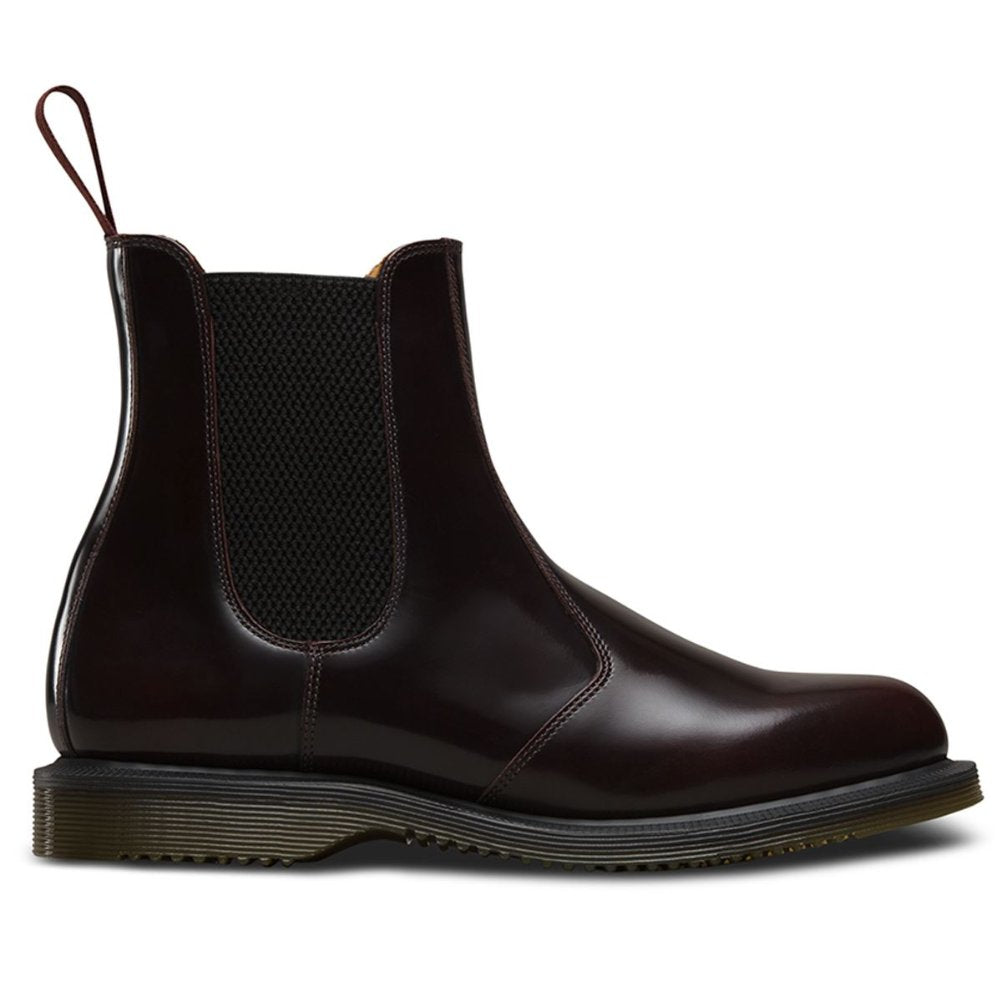 Dr. Martens Flora Arcadia Leather Women's Chelsea Boots#color_cherry