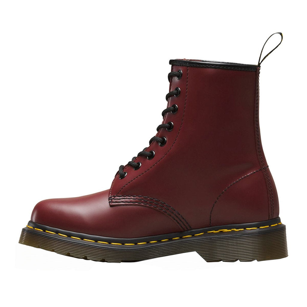 Dr. Martens 1460 Smooth Leather Unisex Boots#color_red