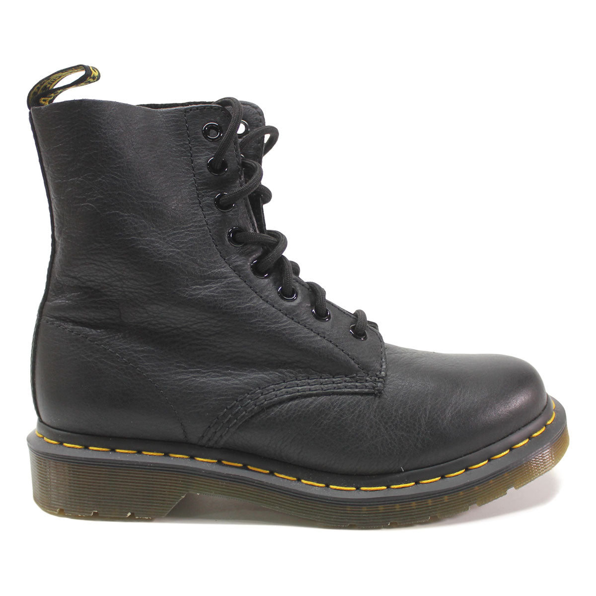 Dr. Martens Womens Pascal 8 Eyelet Virginia Leather Boots - UK 6.5