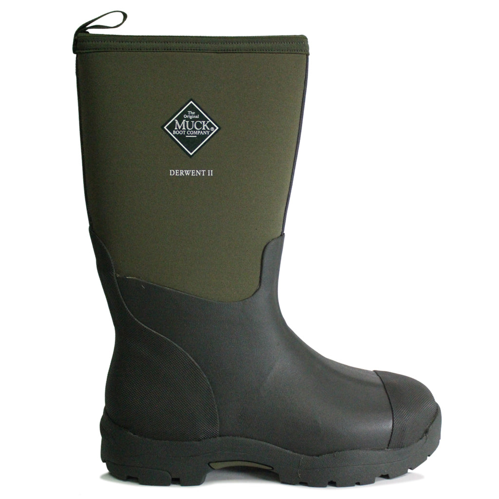 Muck Boot Derwent II Unisex Wellington Boots#color_moss green