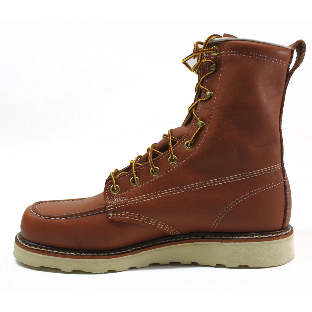 Thorogood 8'' Moc Toe Wedge 814-4201 Tobacco Mens Boots#color_tobacco