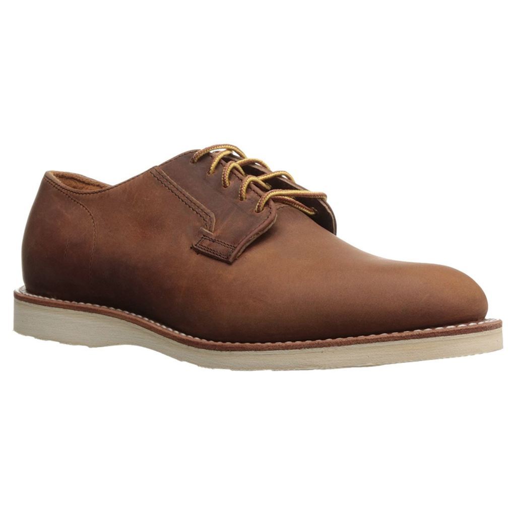 Red Wing Mens Postman Oxford 3118 Leather Shoes#color_copper