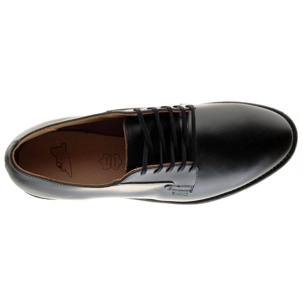 Red Wing Mens Postman Oxford 101 Leather Shoes#color_black