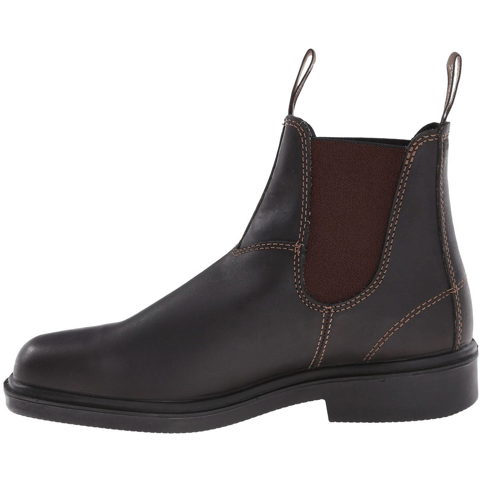 Blundstone 062 Water-Resistant Leather Unisex Chelsea Boots#color_stout brown