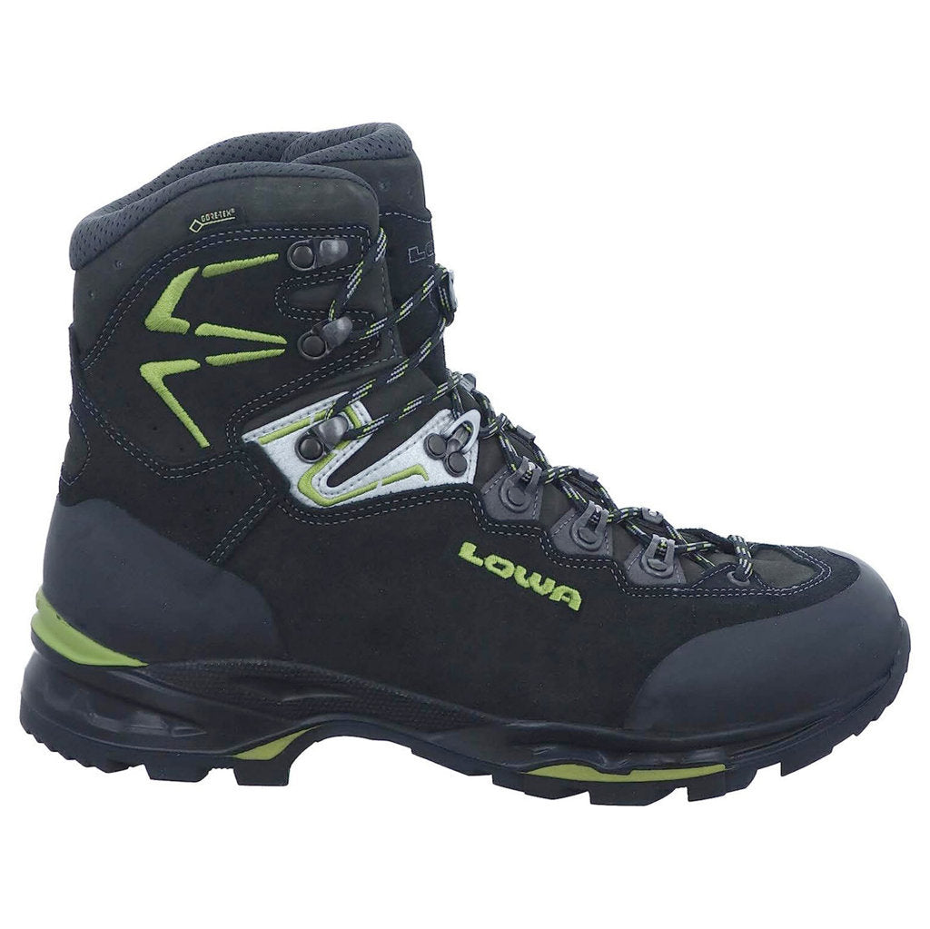 Lowa Ticam II GTX Suede Mens Boots#color_black green