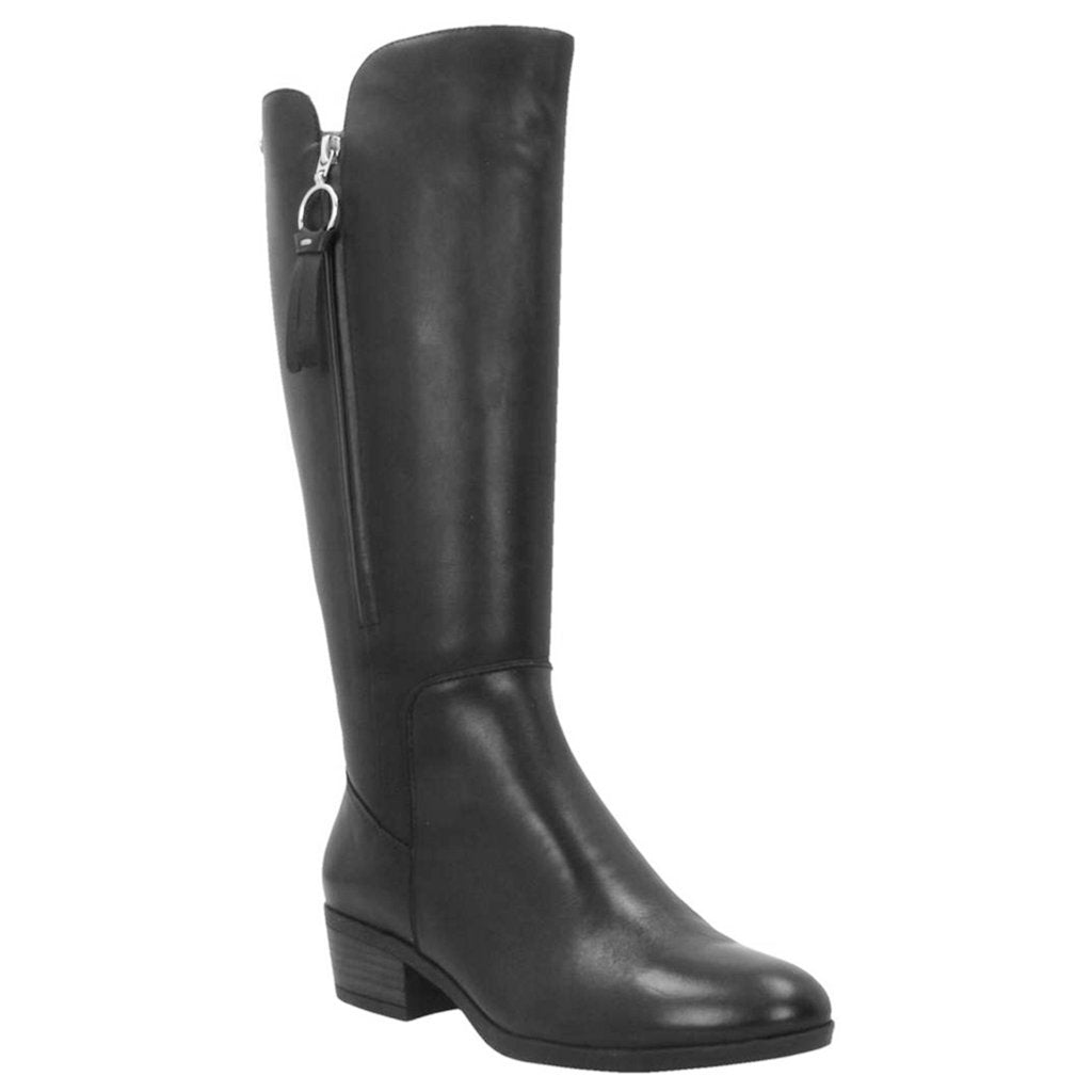 Pikolinos Daroca Leather Womens Boots#color_black